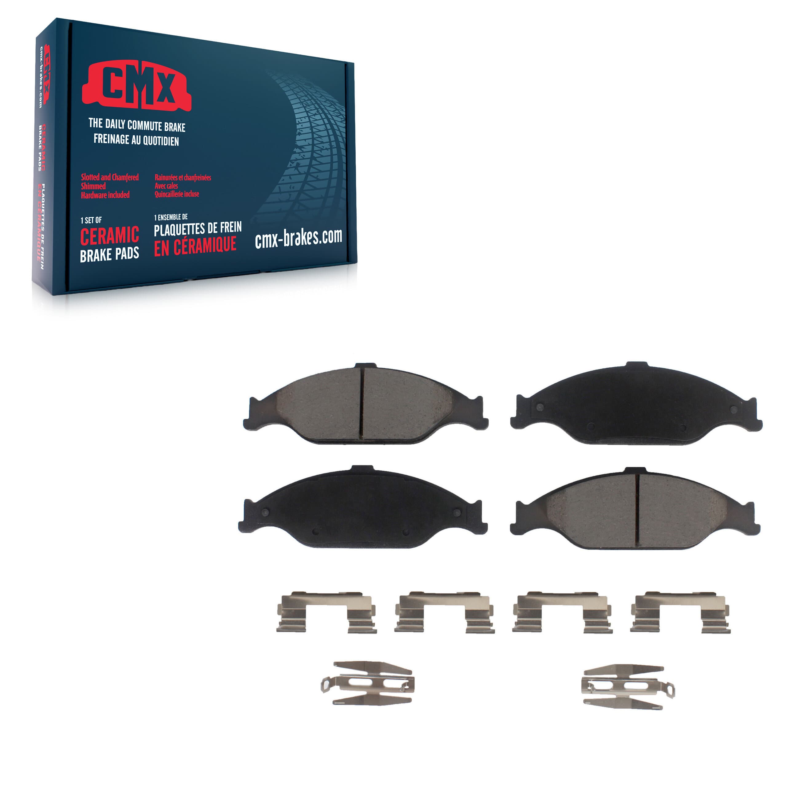 CMX - CMX-D804 - Front Disc Brake Pad image 1