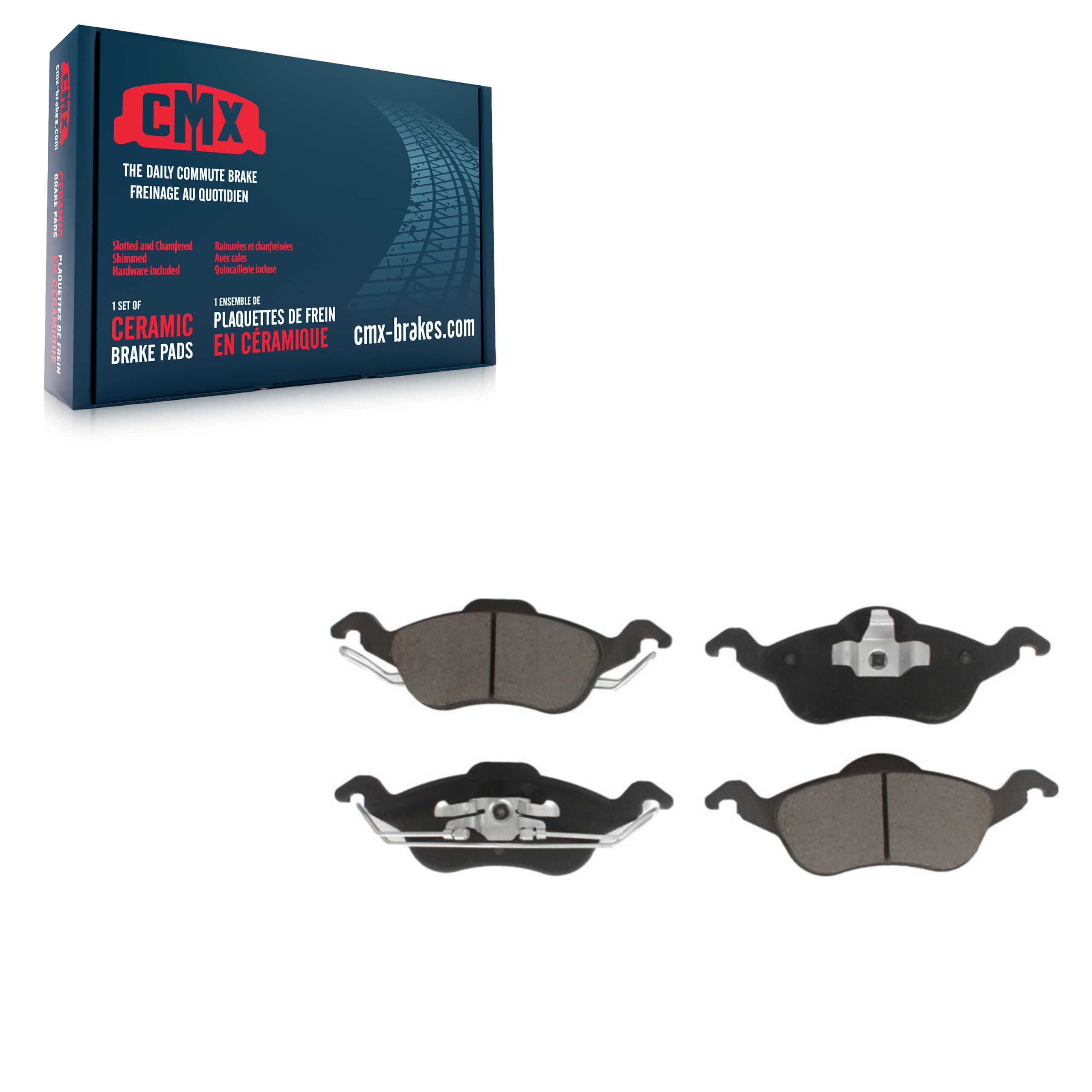 CMX - CMX-D816 - Front Disc Brake Pad image 1
