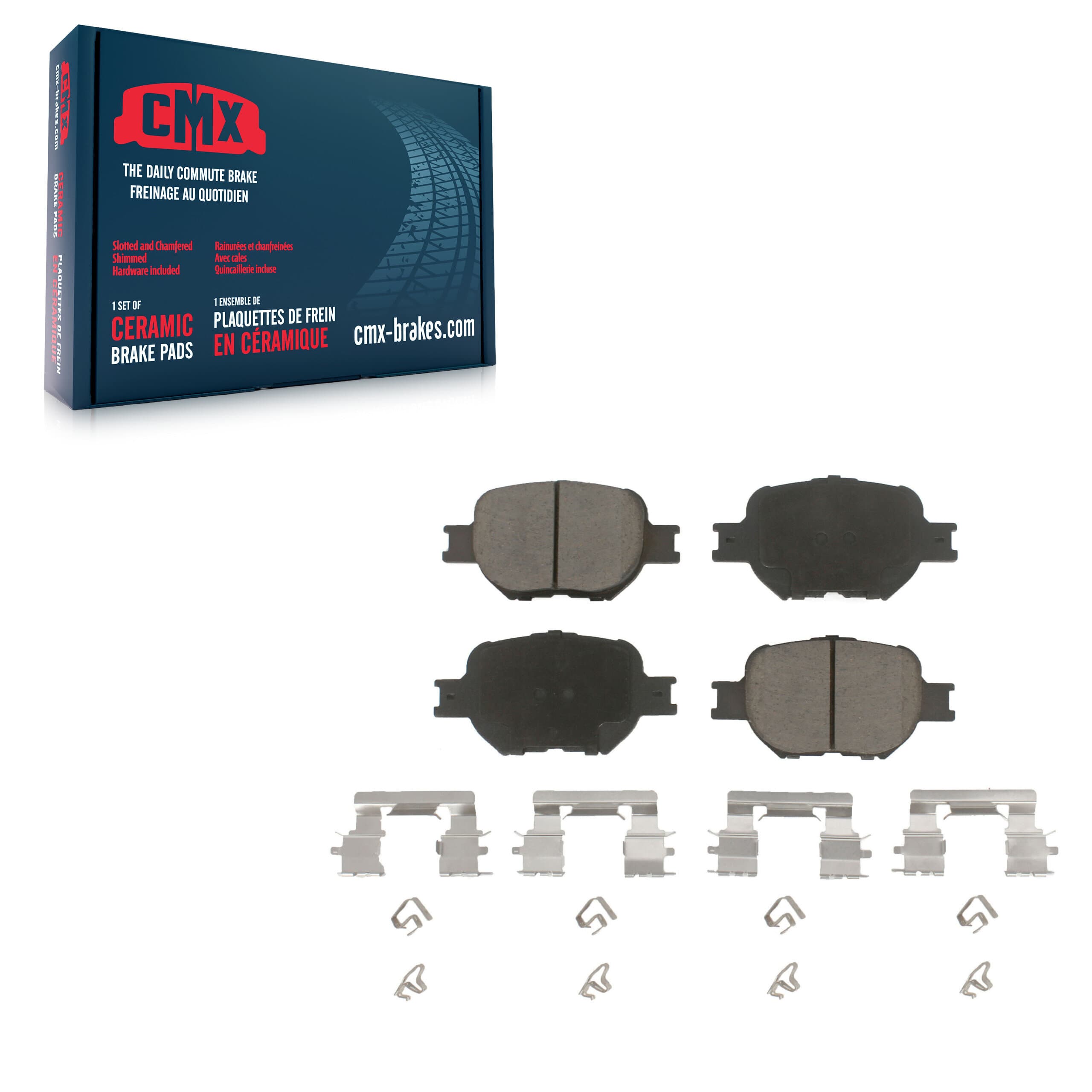 CMX - CMX-D817 - Front Disc Brake Pad image 1