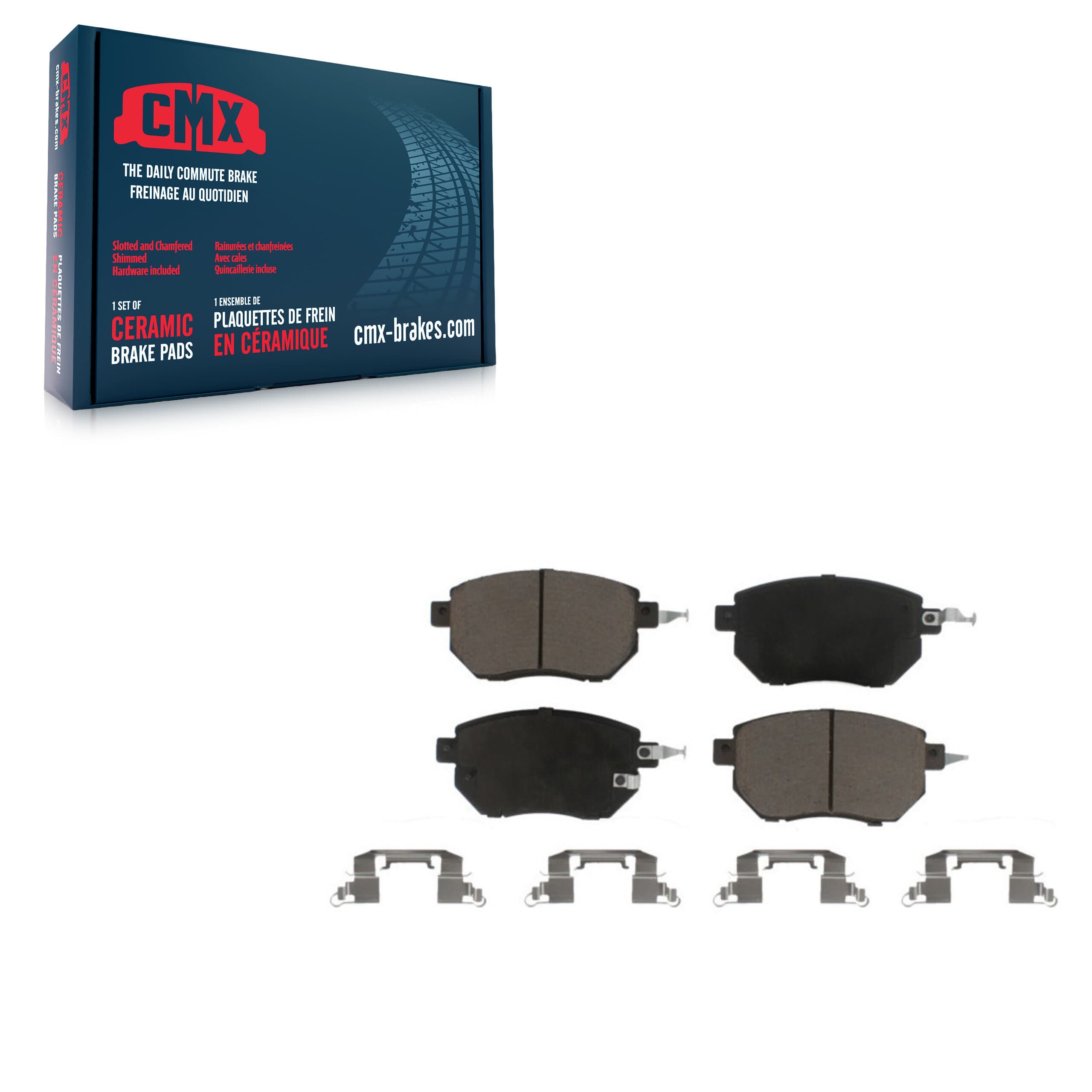 CMX - CMX-D969 - Front Disc Brake Pad image 1