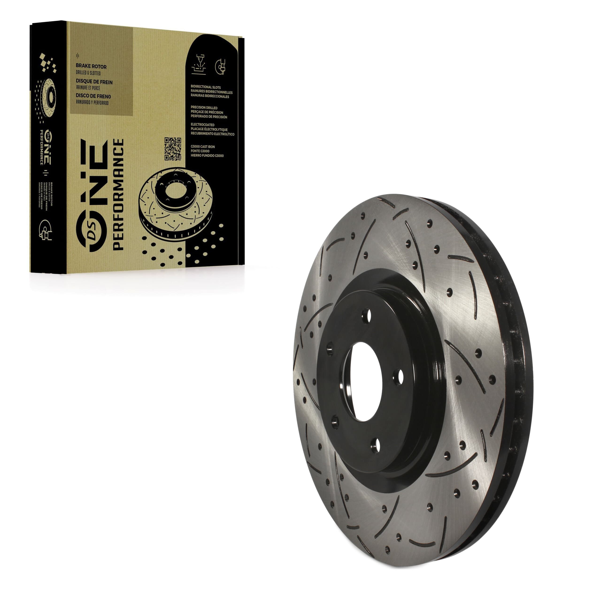 DS-One - DS1-980638 - Front Disc Brake Rotor image 1