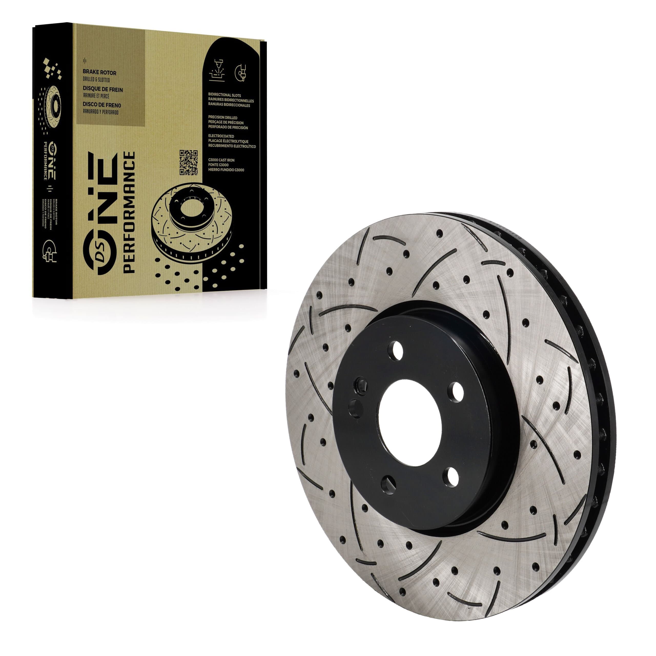 DS-One - DS1-982606 - Front Disc Brake Rotor image 1