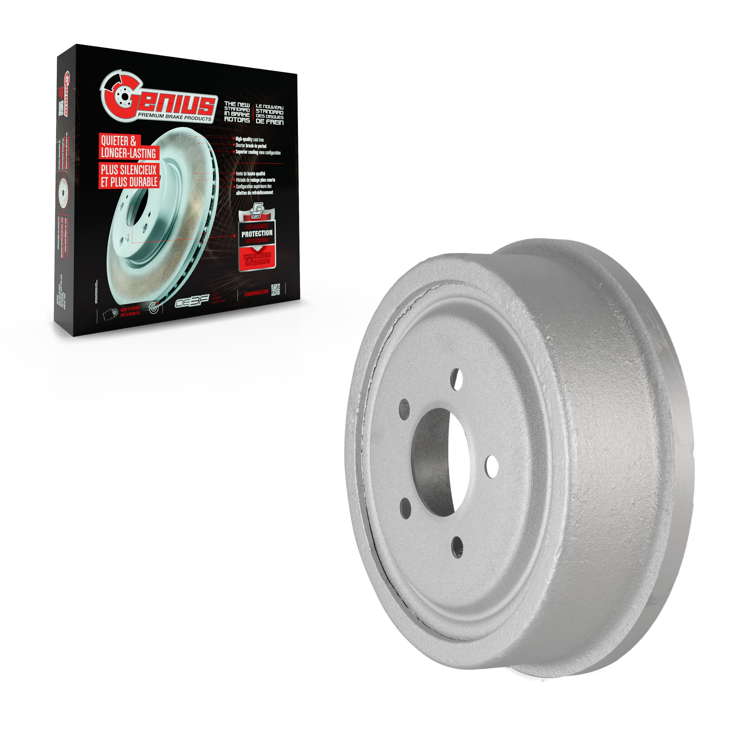 Genius - GCR-9498 - Rear Brake Drum image 1