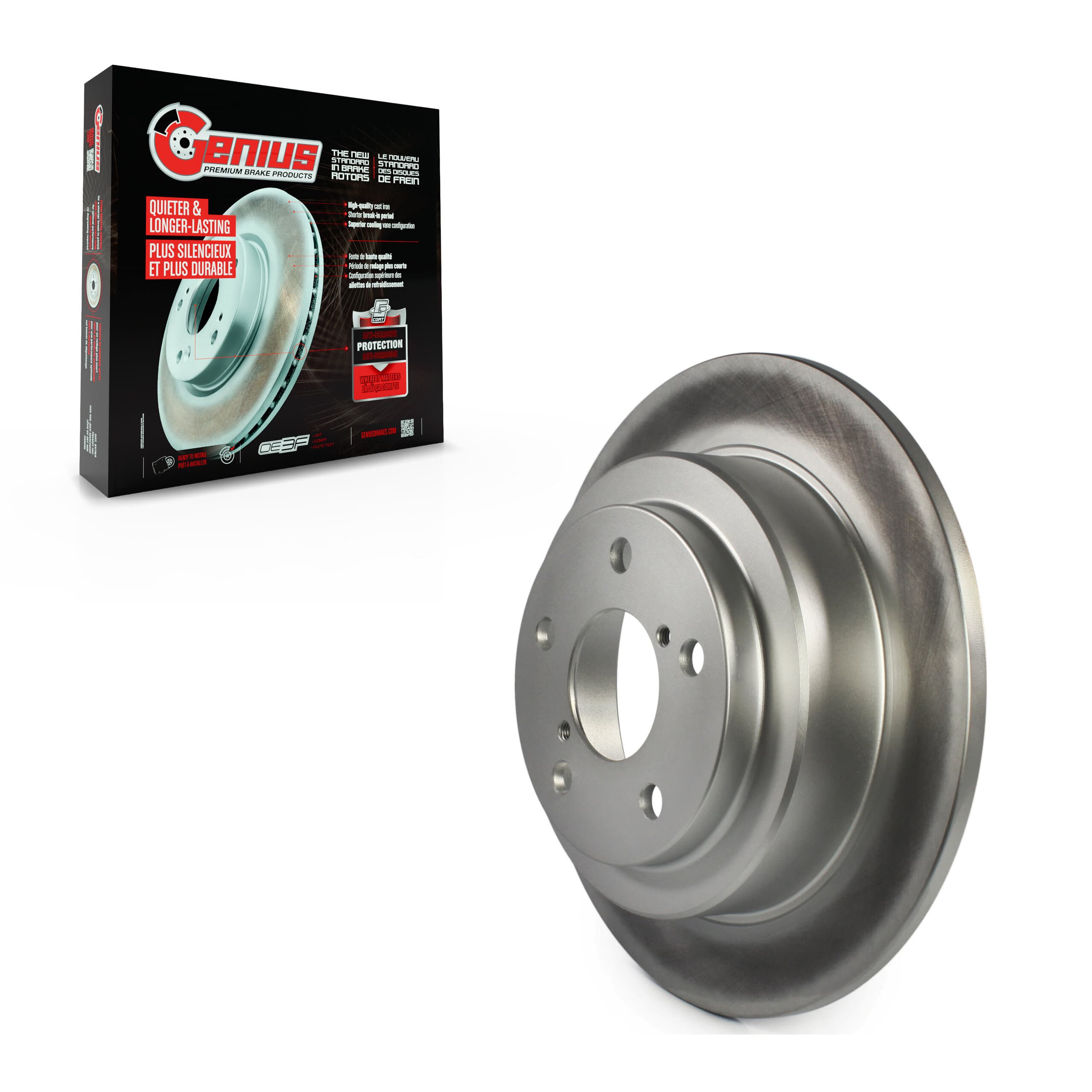 Genius - GCR-96121 - Rear Disc Brake Rotor image 1