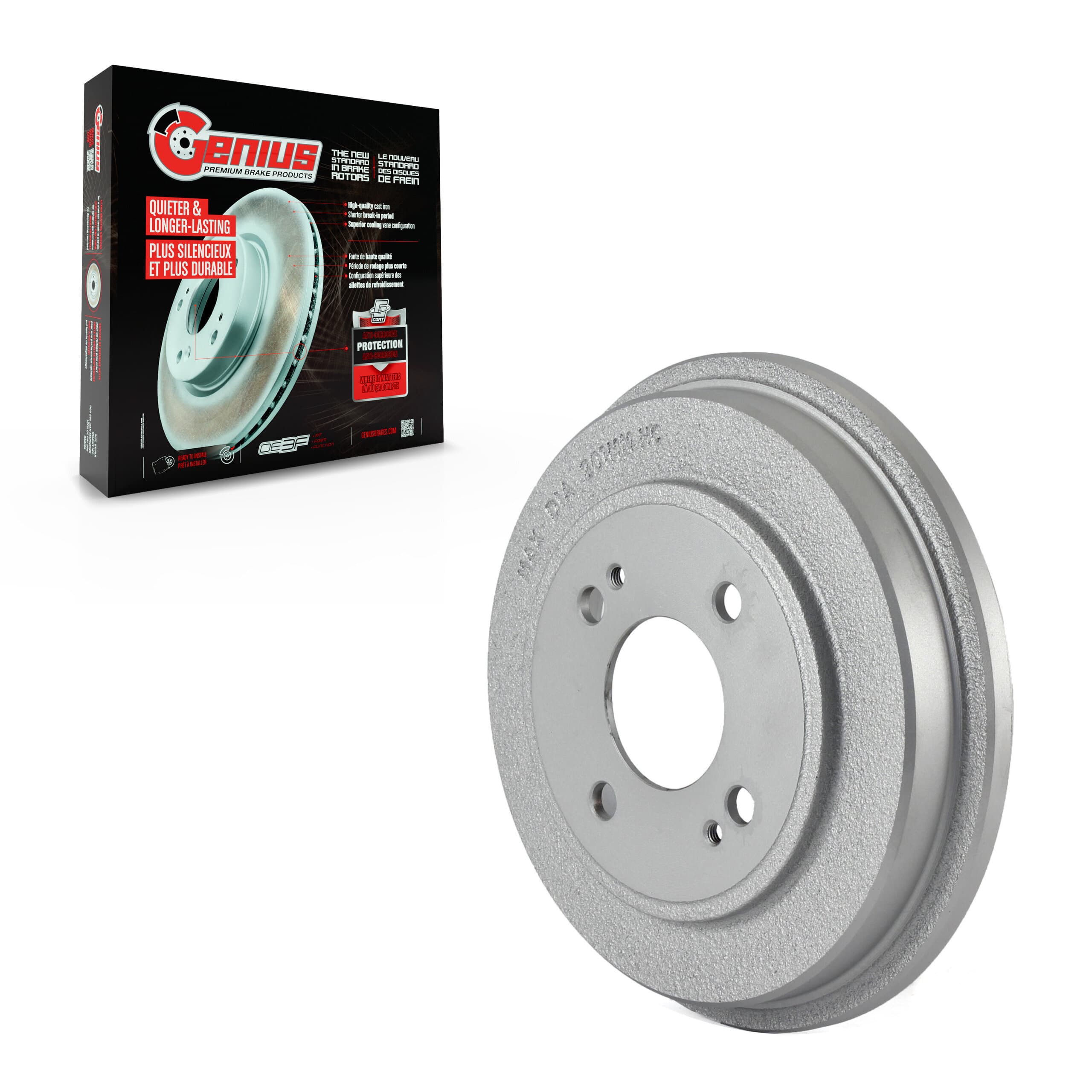 Genius - GCR-9724 - Rear Brake Drum image 1