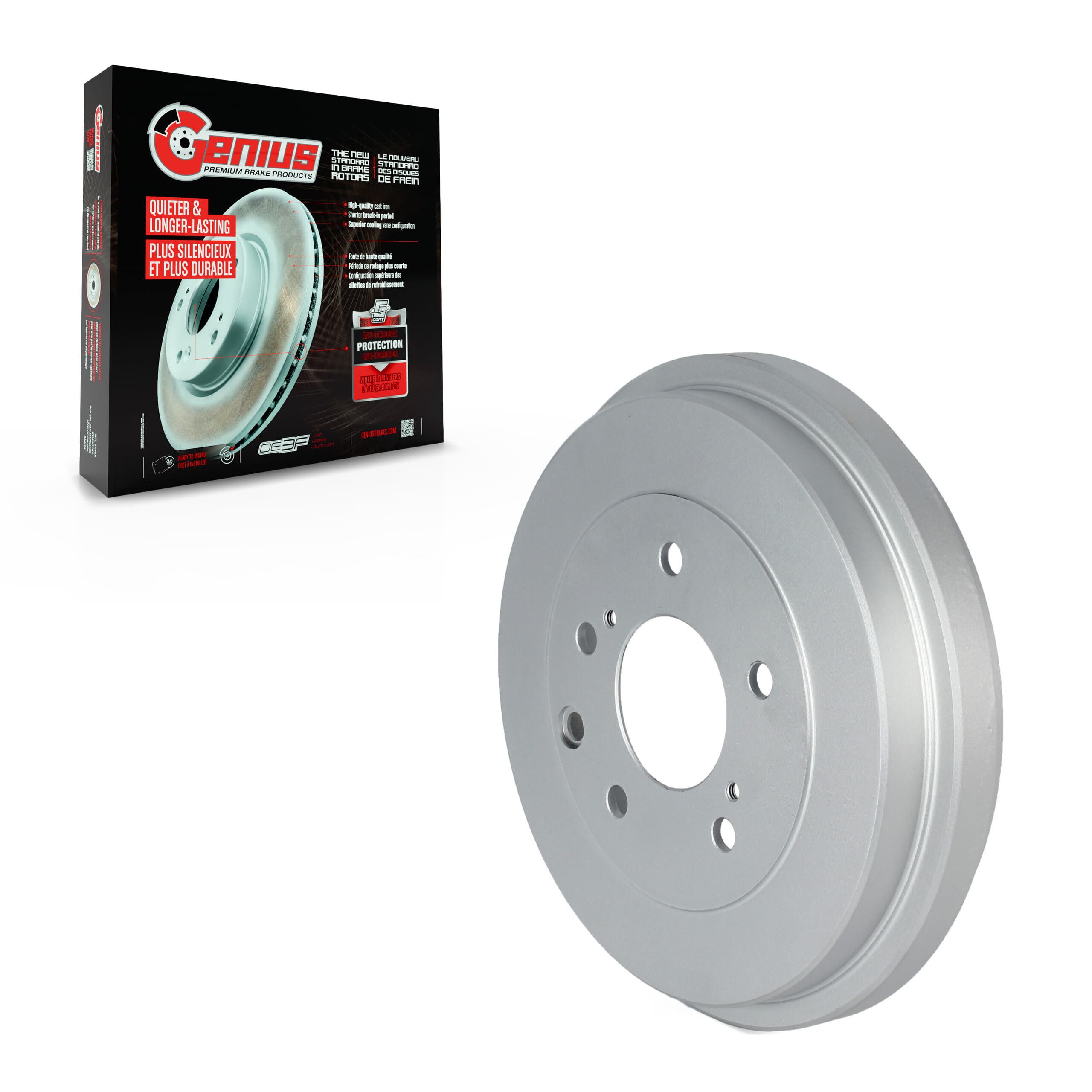 Genius - GCR-97865 - Rear Brake Drum image 1