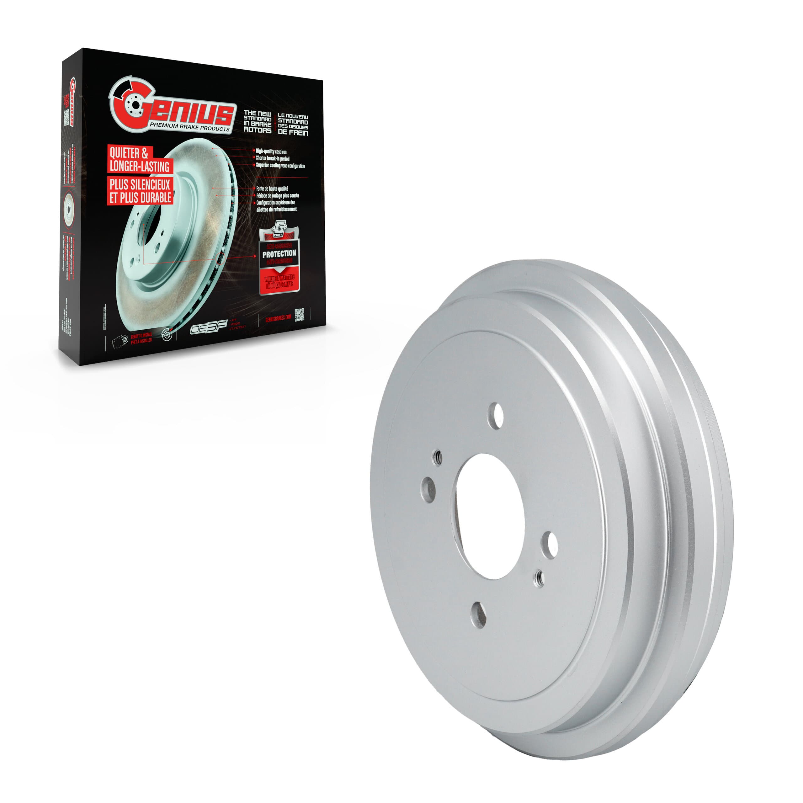 Genius - GCR-97907 - Rear Brake Drum image 1