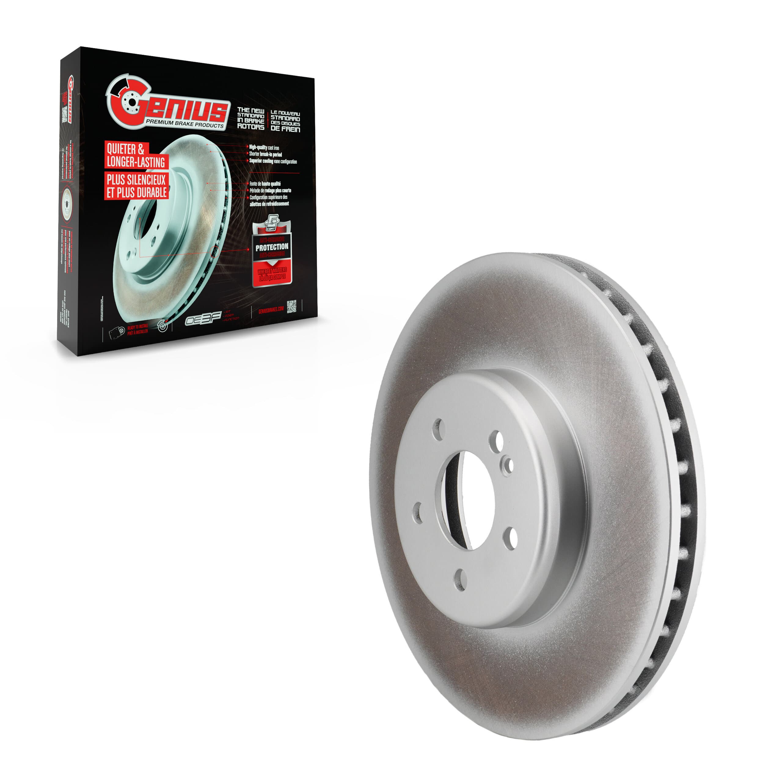 Genius - GCR-G8328 - Front Disc Brake Rotor image 1