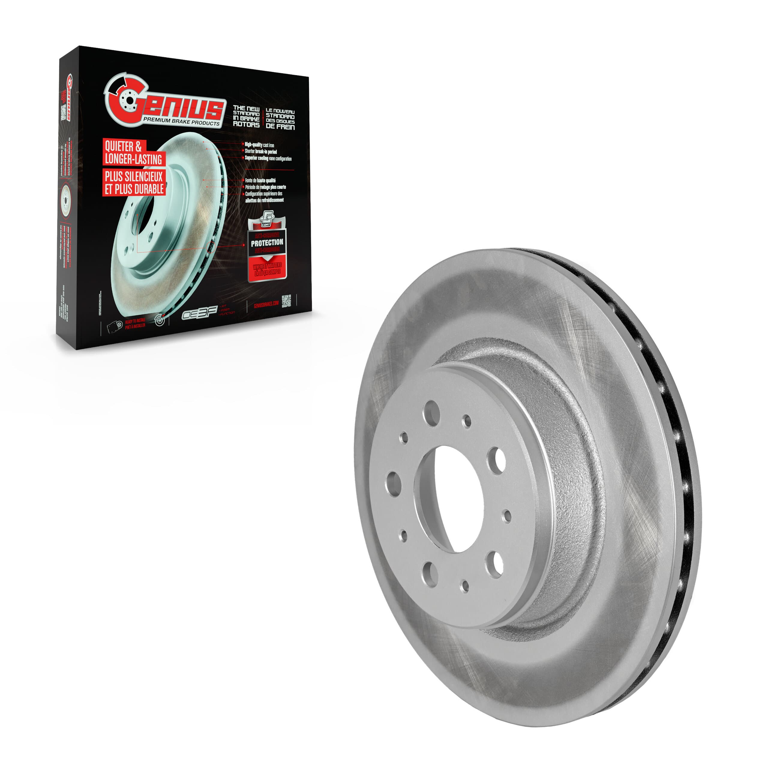 Genius - GCR-G8421 - Front Disc Brake Rotor image 1