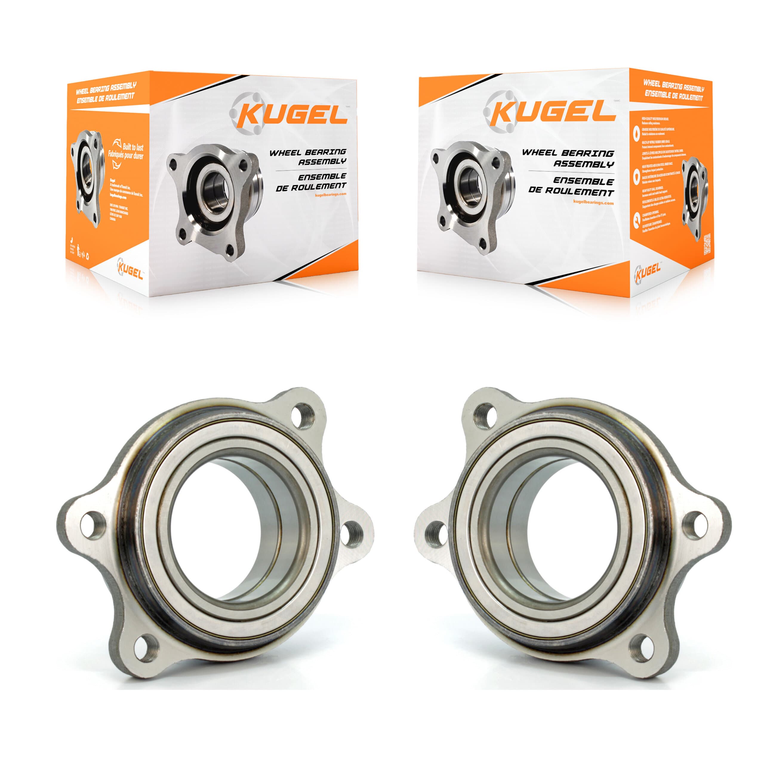 Kugel - K70-100003 - Front Wheel Bearing Assembly Kits image 1