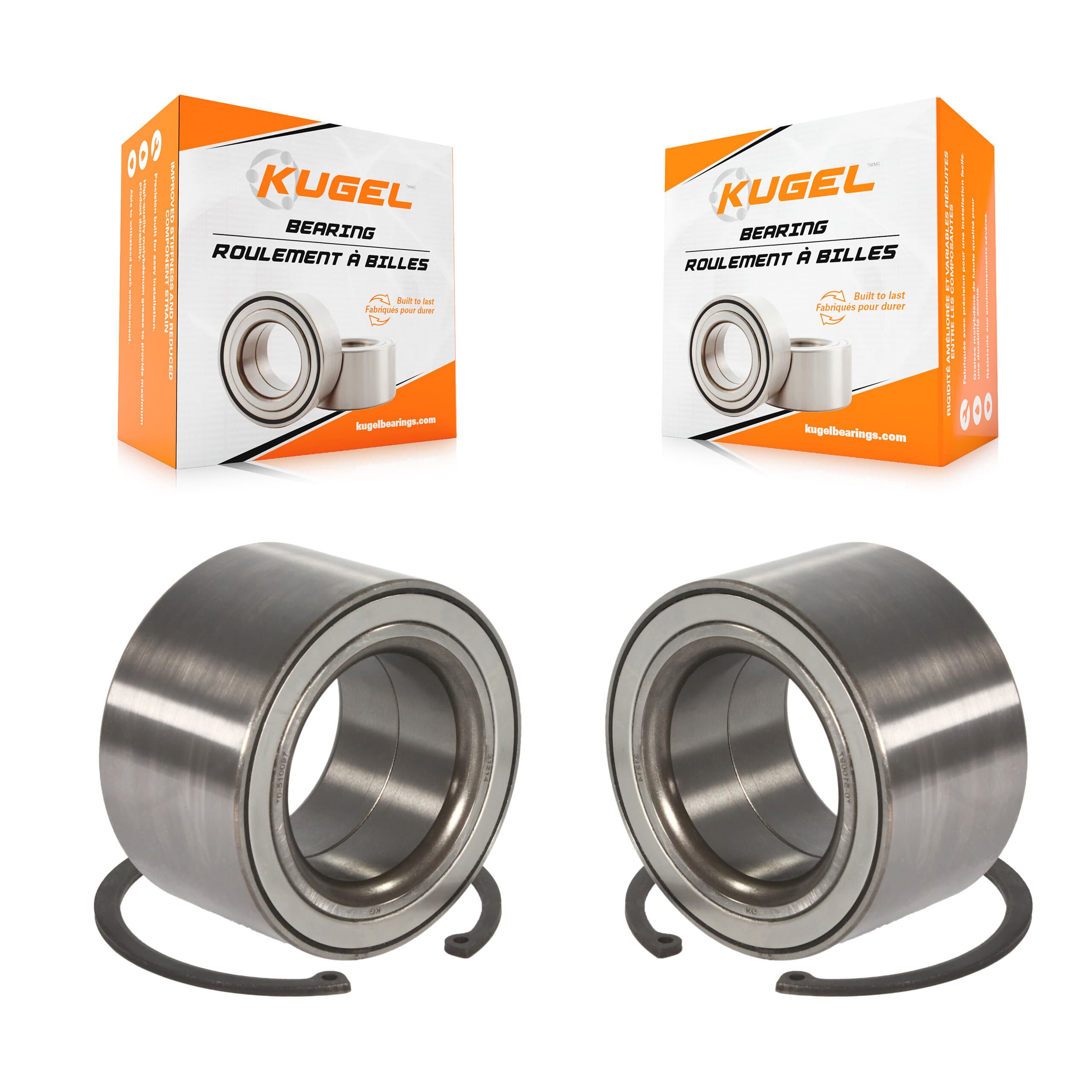 Kugel - K70-100535 - Front Wheel Bearing Kits image 1