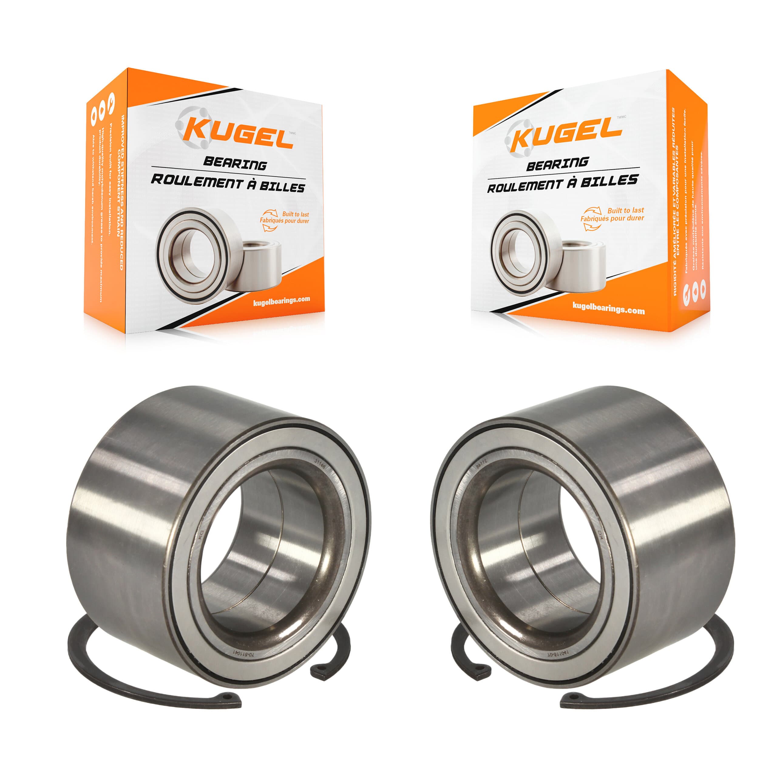Kugel - K70-100549 - Front Wheel Bearing Kits image 1