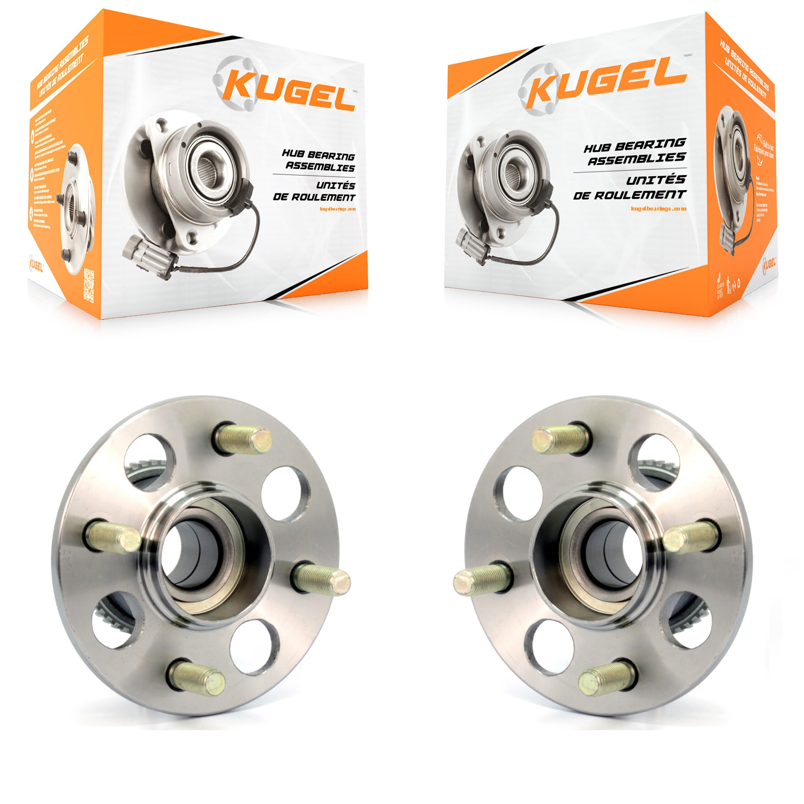 Kugel - K70-100566 - Rear Wheel Bearing and Hub Assembly Kits image 1