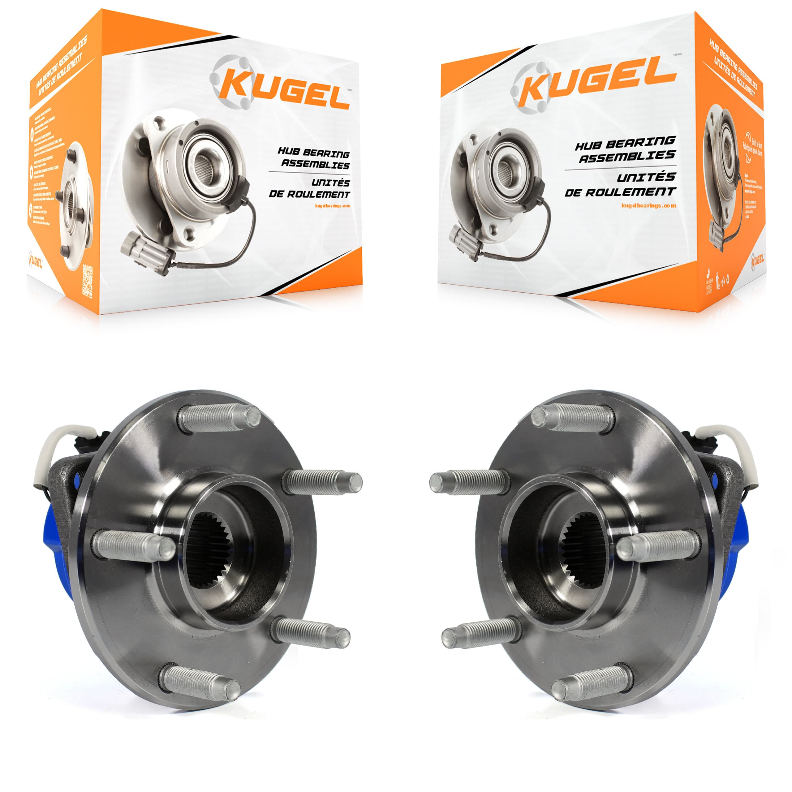 Kugel - K70-100572 - Rear Wheel Bearing and Hub Assembly Kits image 1