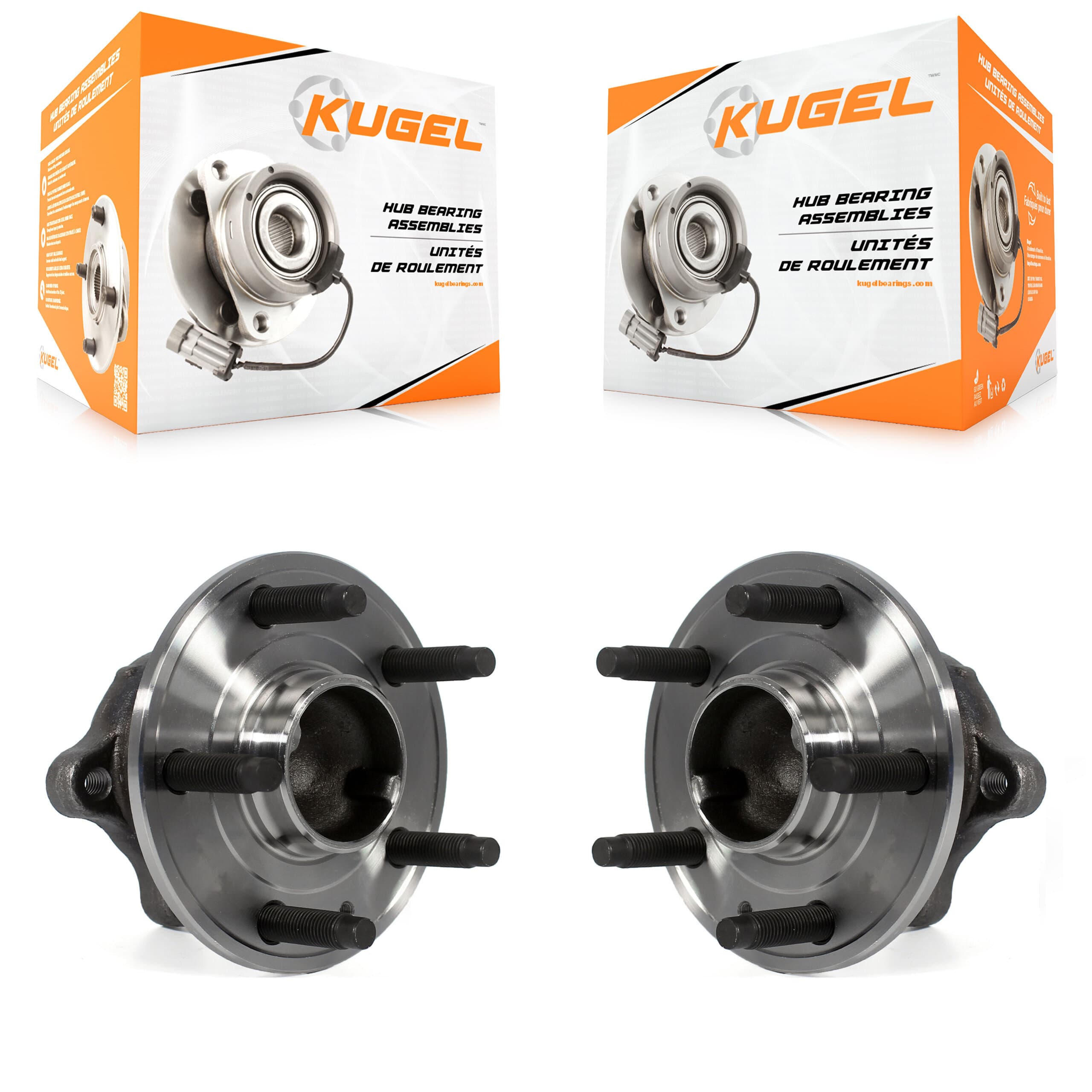 Kugel - K70-100730 - Rear Wheel Bearing and Hub Assembly Kits image 1