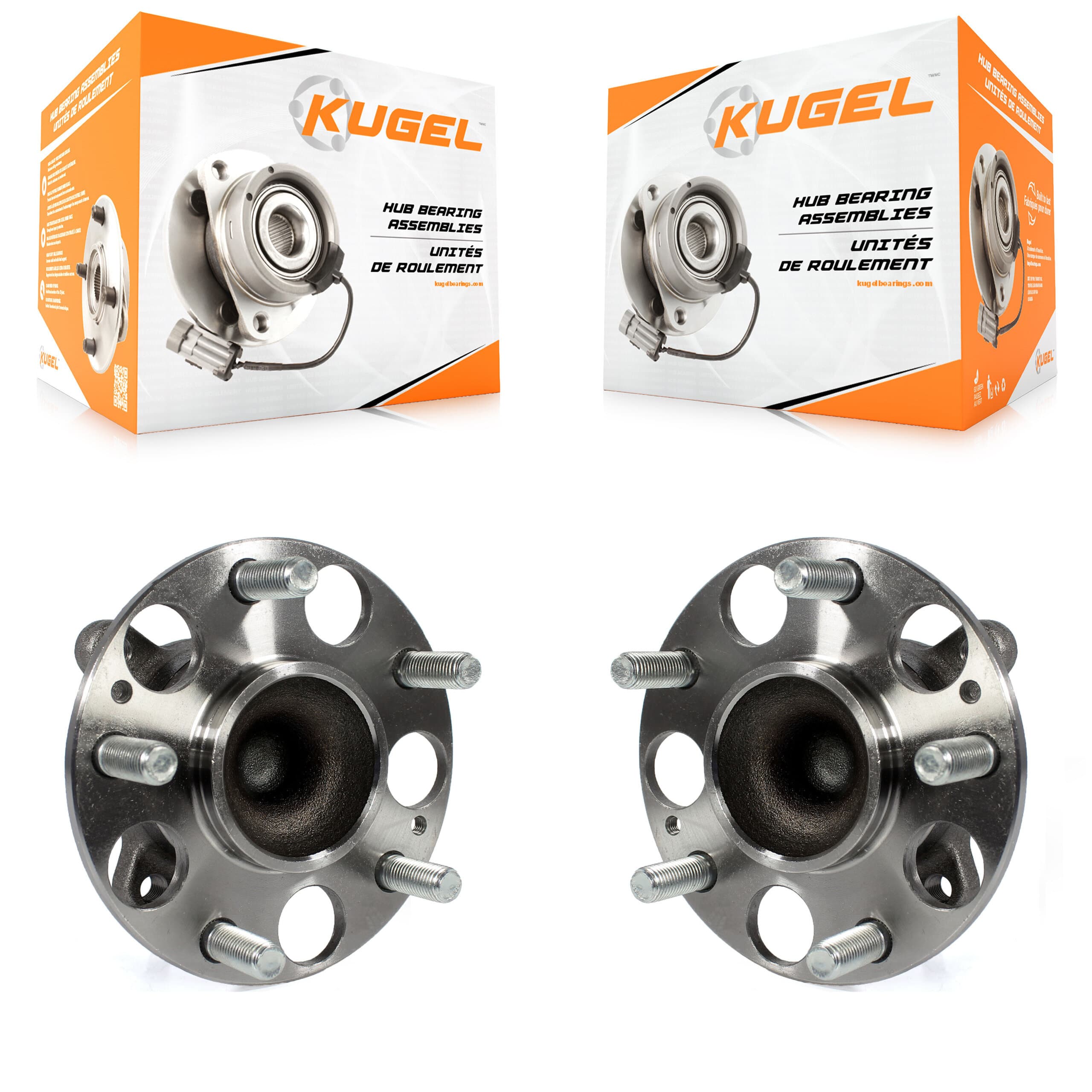 Kugel - K70-100735 - Rear Wheel Bearing and Hub Assembly Kits image 1