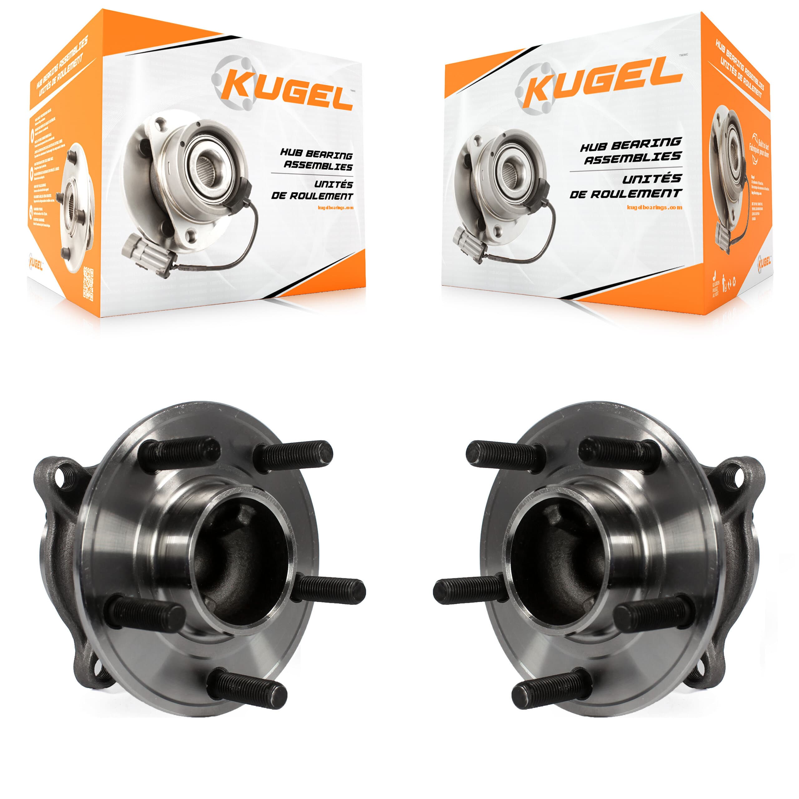 Kugel - K70-100739 - Rear Wheel Bearing and Hub Assembly Kits image 1