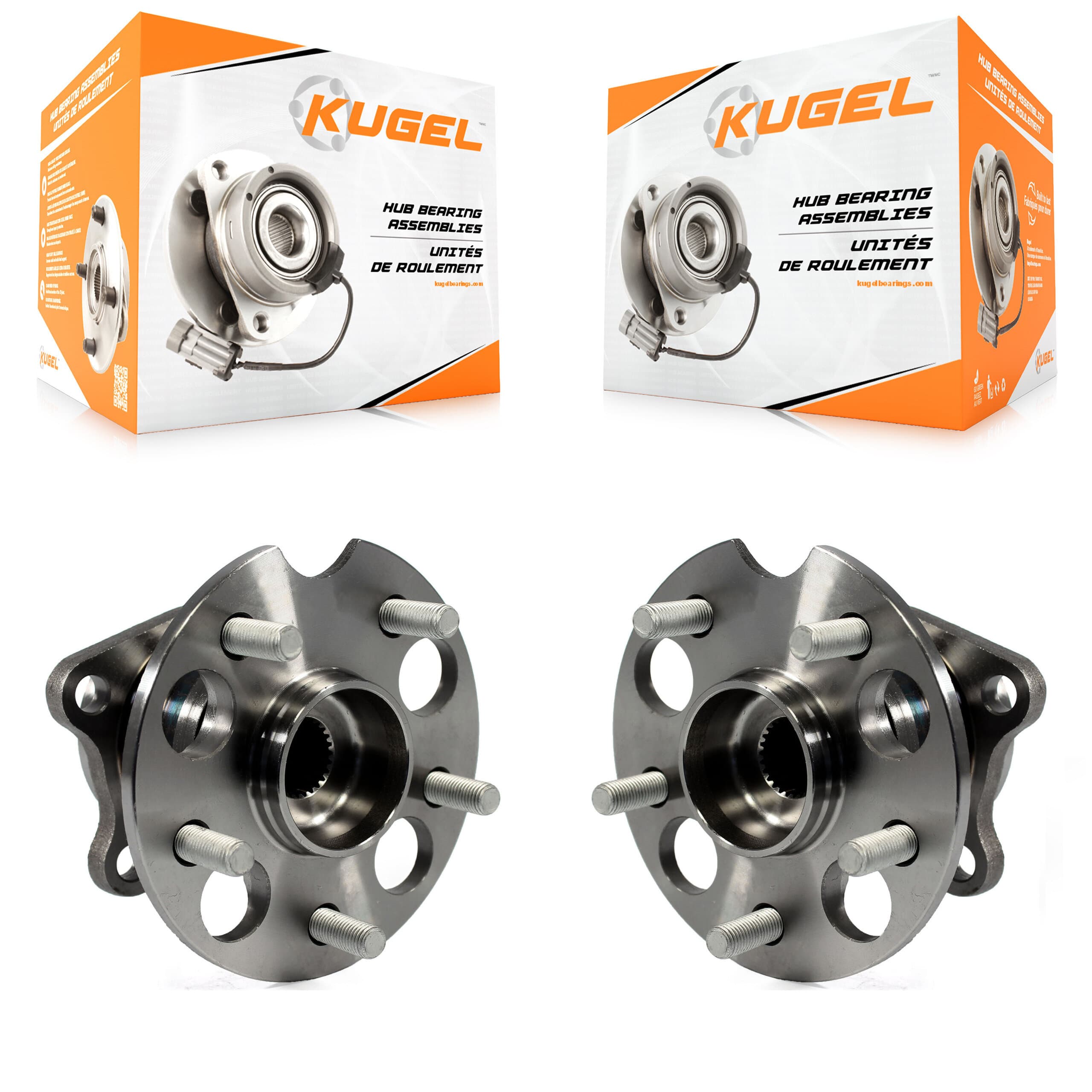Kugel - K70-100742 - Rear Wheel Bearing and Hub Assembly Kits image 1