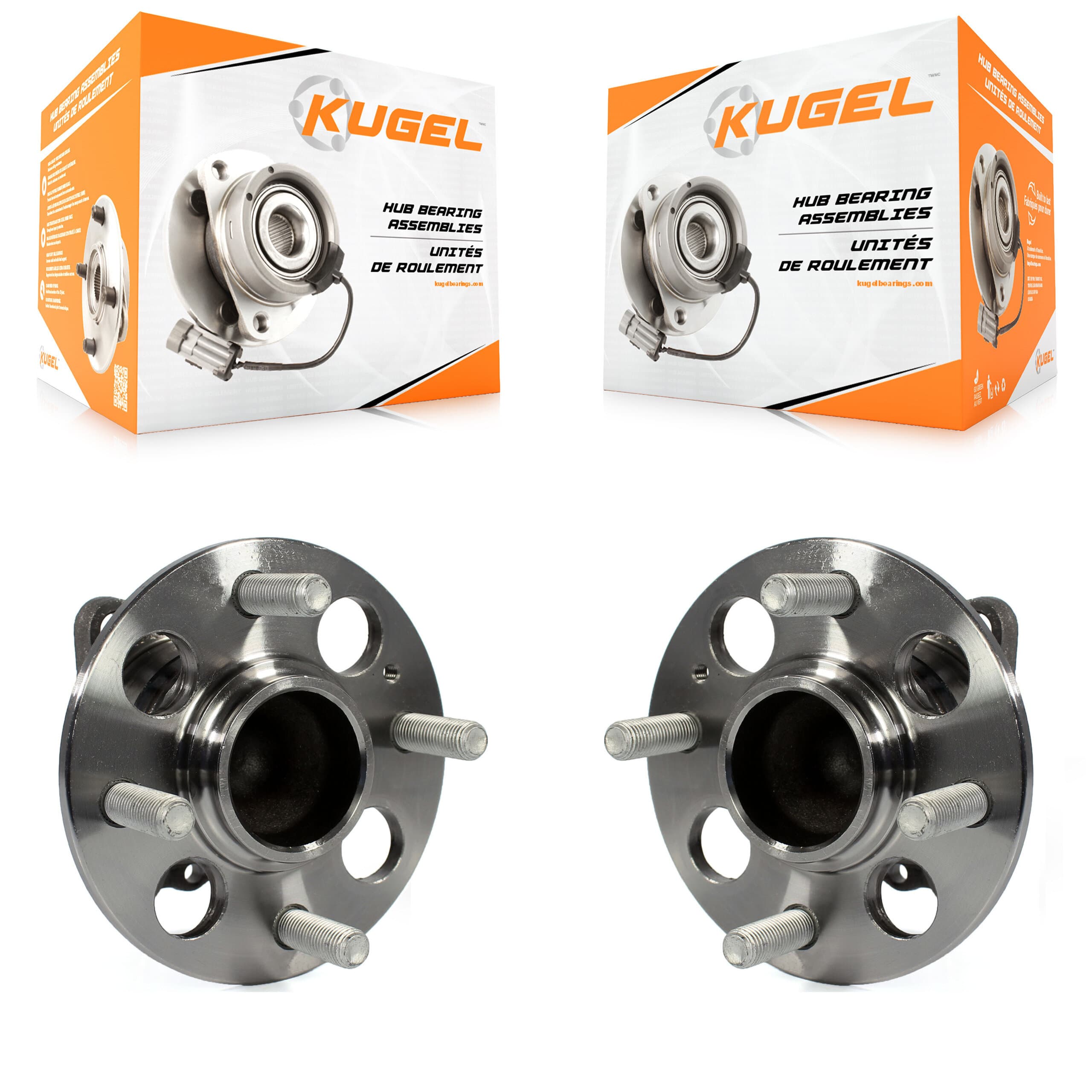Kugel - K70-100743 - Rear Wheel Bearing and Hub Assembly Kits image 1