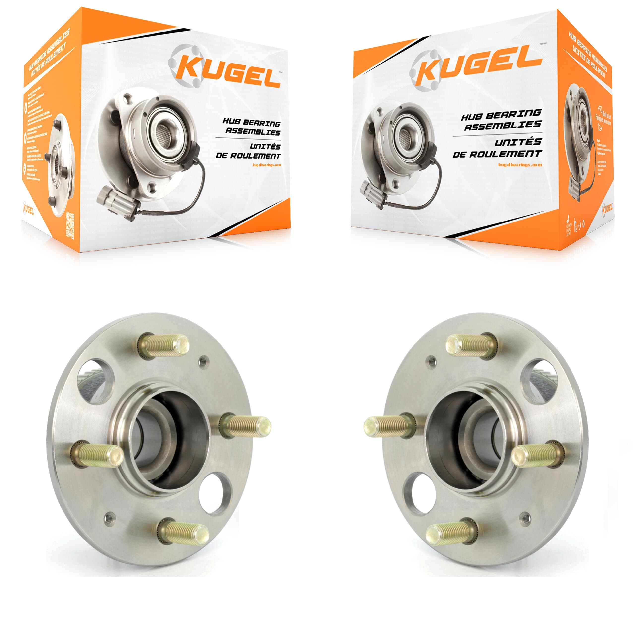 Kugel - K70-100766 - Rear Wheel Bearing and Hub Assembly Kits image 1
