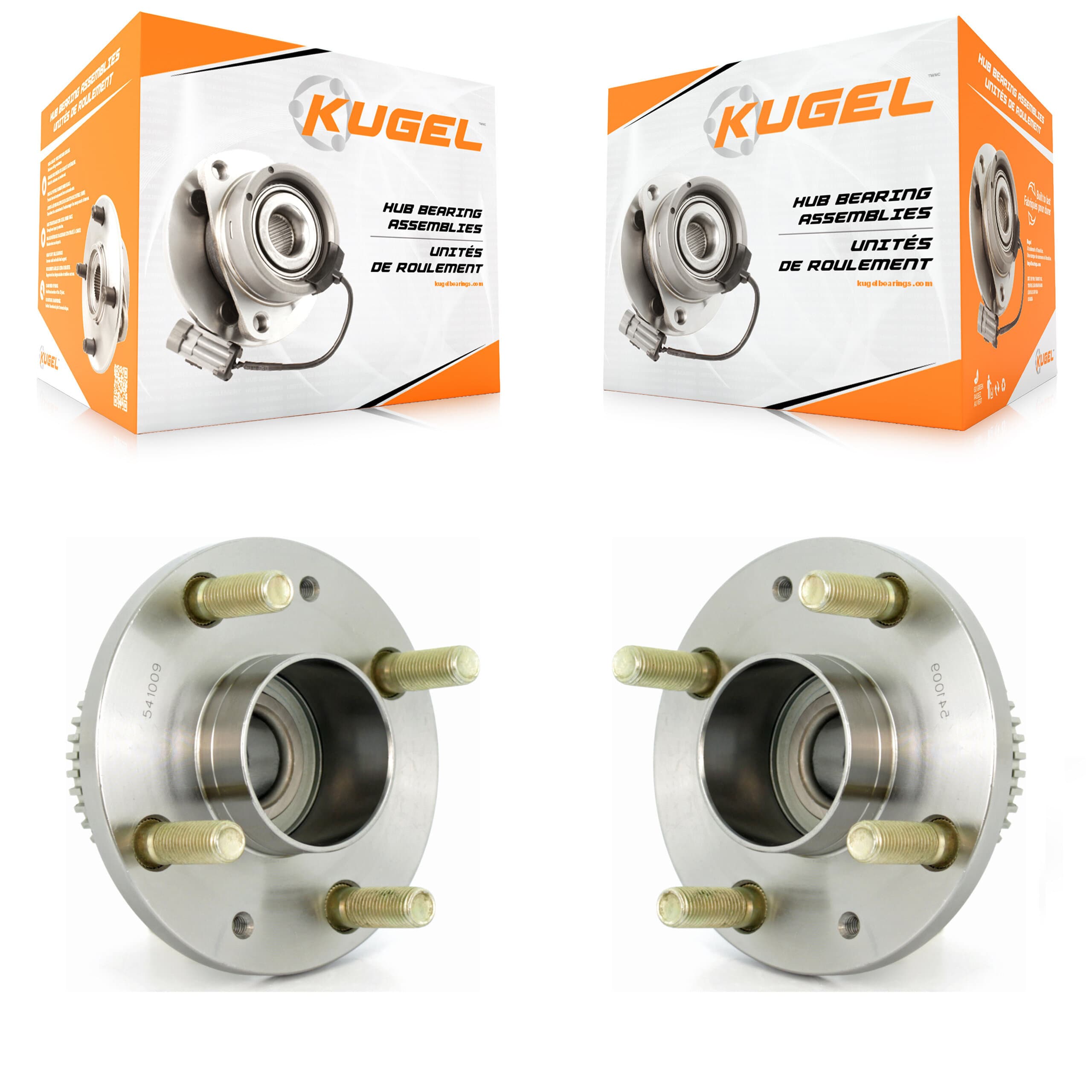 Kugel - K70-100787 - Rear Wheel Bearing and Hub Assembly Kits image 1