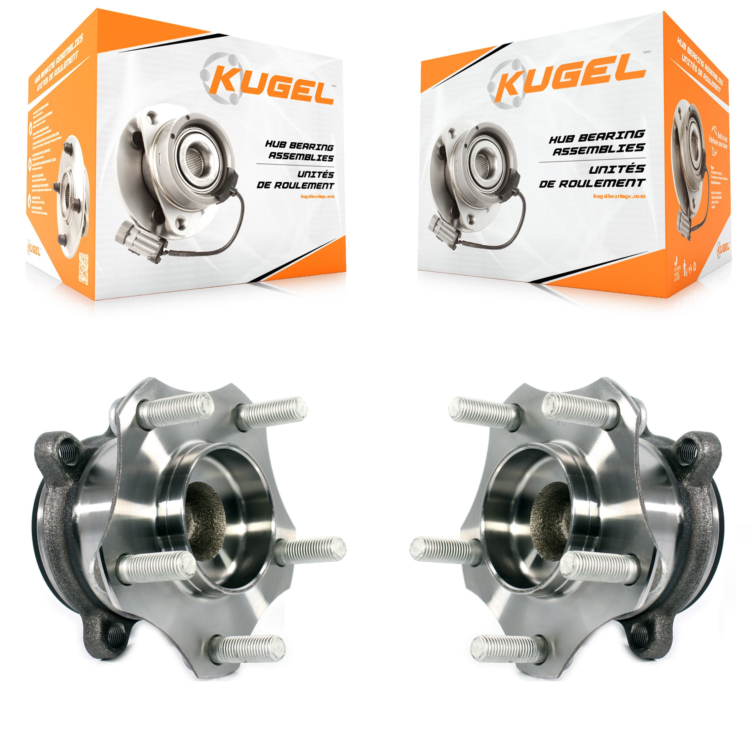 Kugel - K70-101507 - Rear Wheel Bearing and Hub Assembly Kits image 1