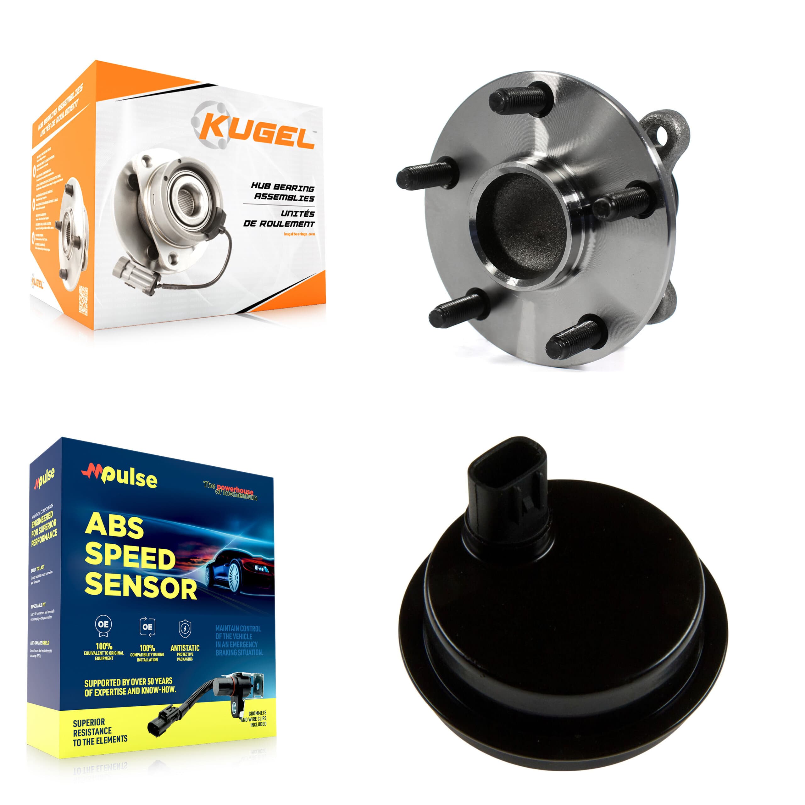 Kugel - K7S-100013 - Front Left Wheel Bearing and Hub Assembly Kits image 1