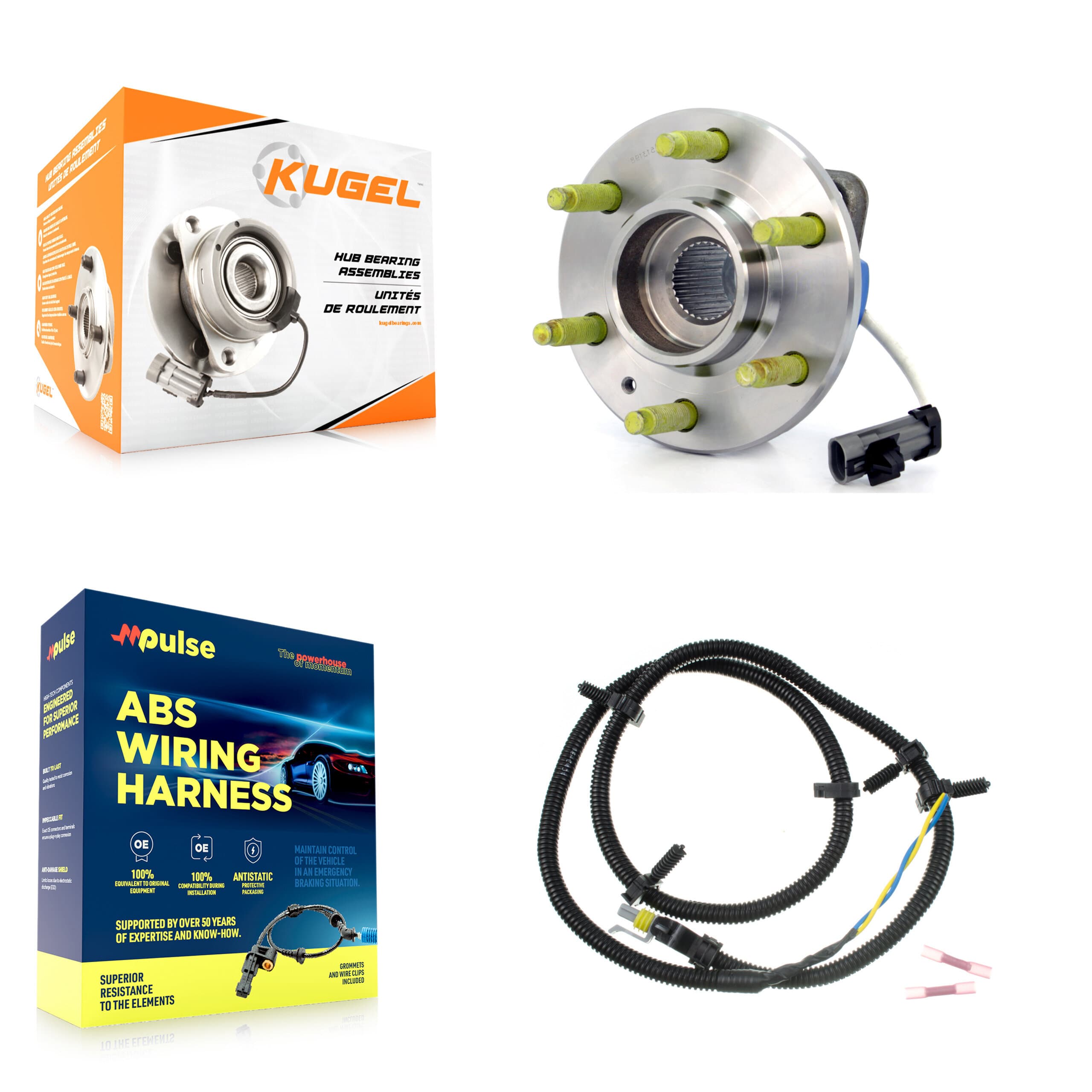 Kugel - K7S-100019 - Front Wheel Bearing and Hub Assembly Kits image 1
