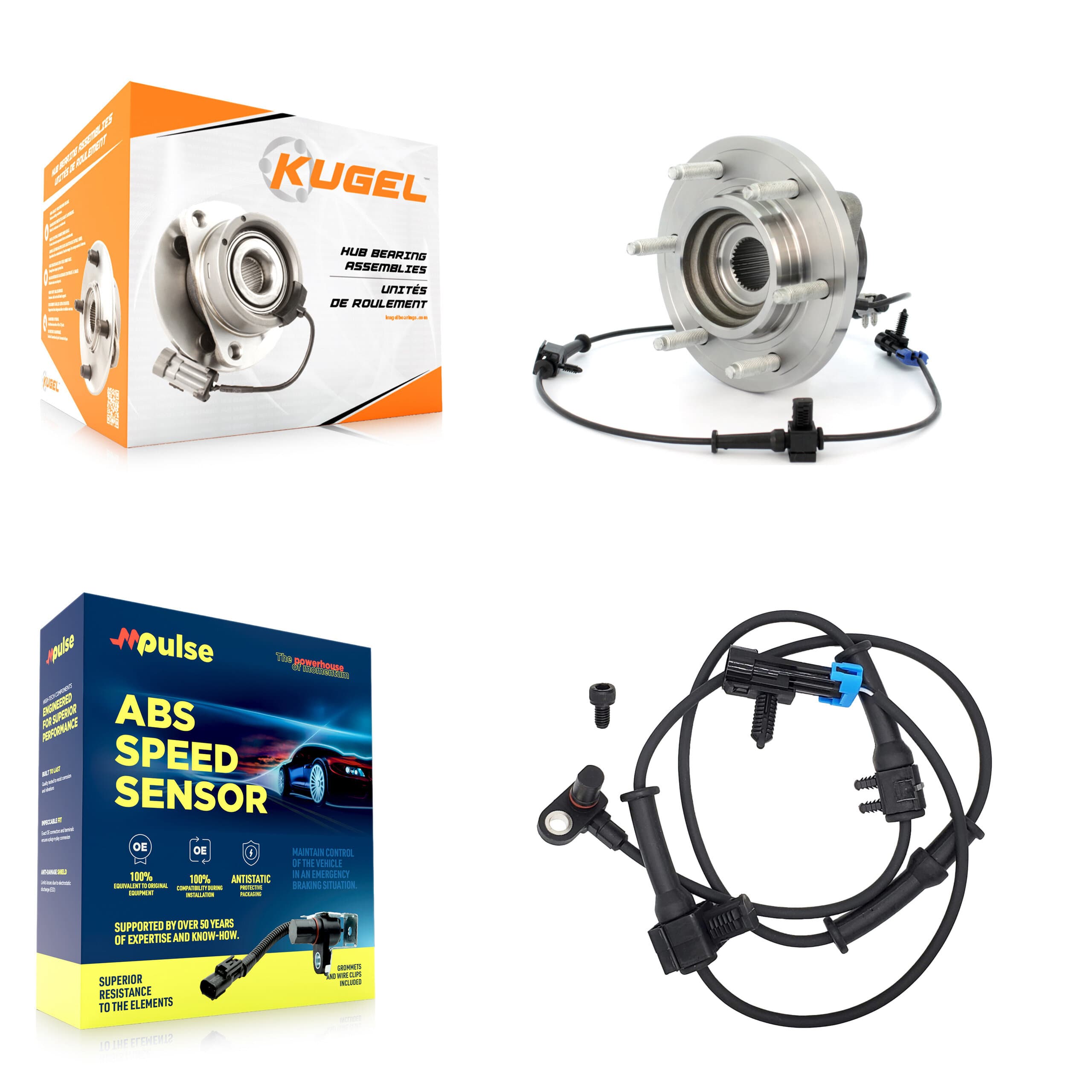 Kugel - K7S-100157 - Front Wheel Bearing and Hub Assembly Kits image 1