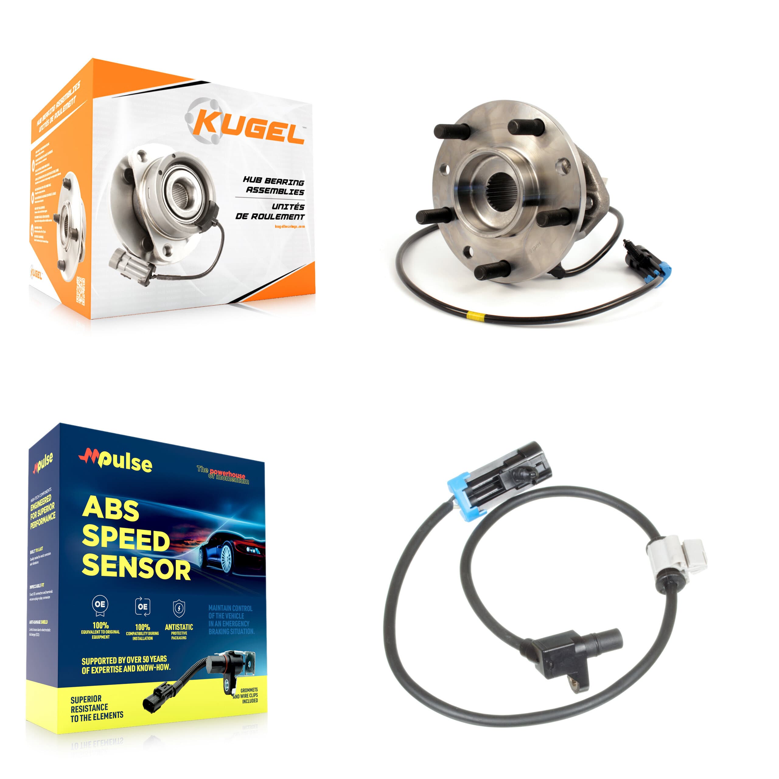Kugel - K7S-100159 - Front Wheel Bearing and Hub Assembly Kits image 1