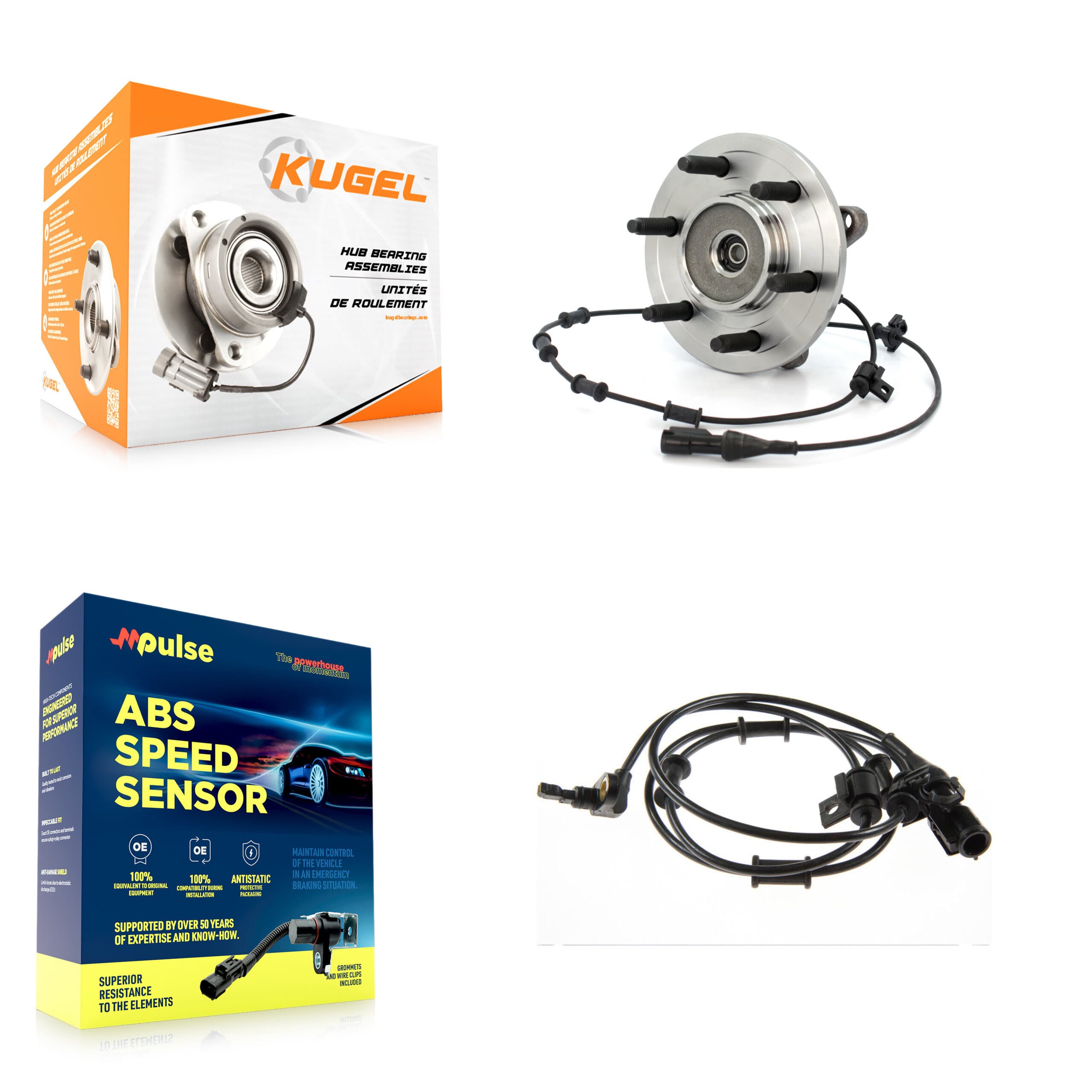 Kugel - K7S-100184 - Front Wheel Bearing and Hub Assembly Kits image 1