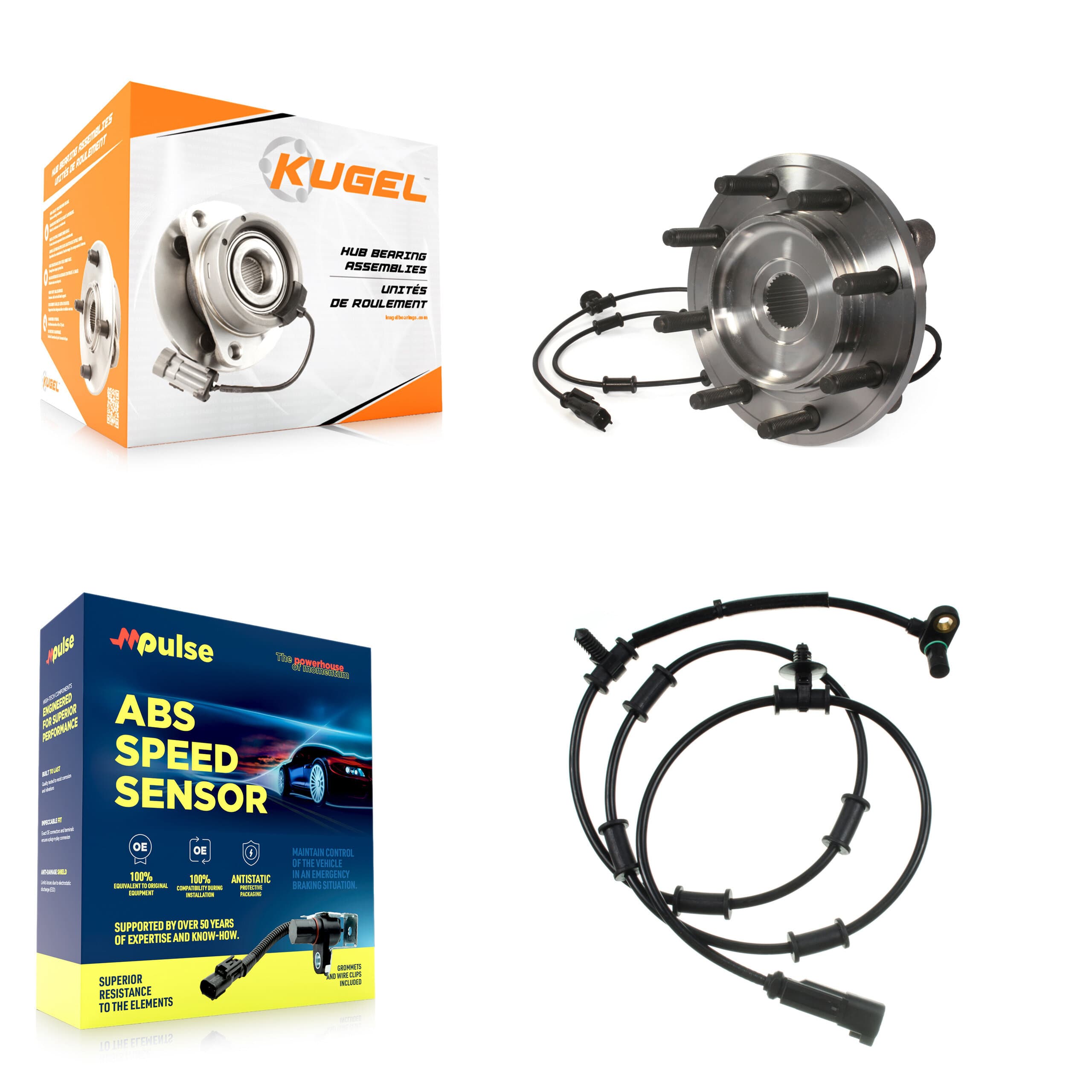 Kugel - K7S-100192 - Front Wheel Bearing and Hub Assembly Kits image 1
