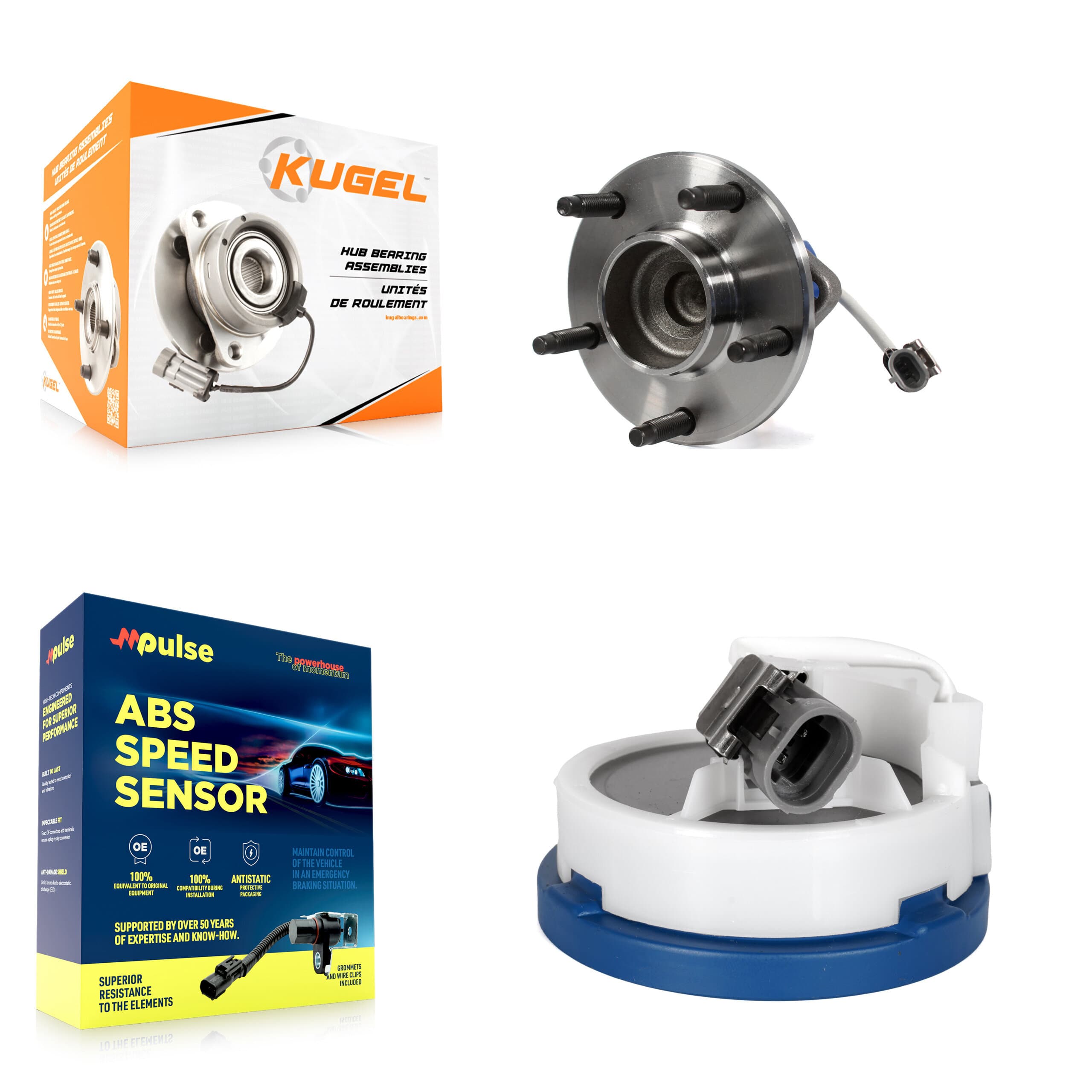 Kugel - K7S-100193 - Front Wheel Bearing and Hub Assembly Kits image 1