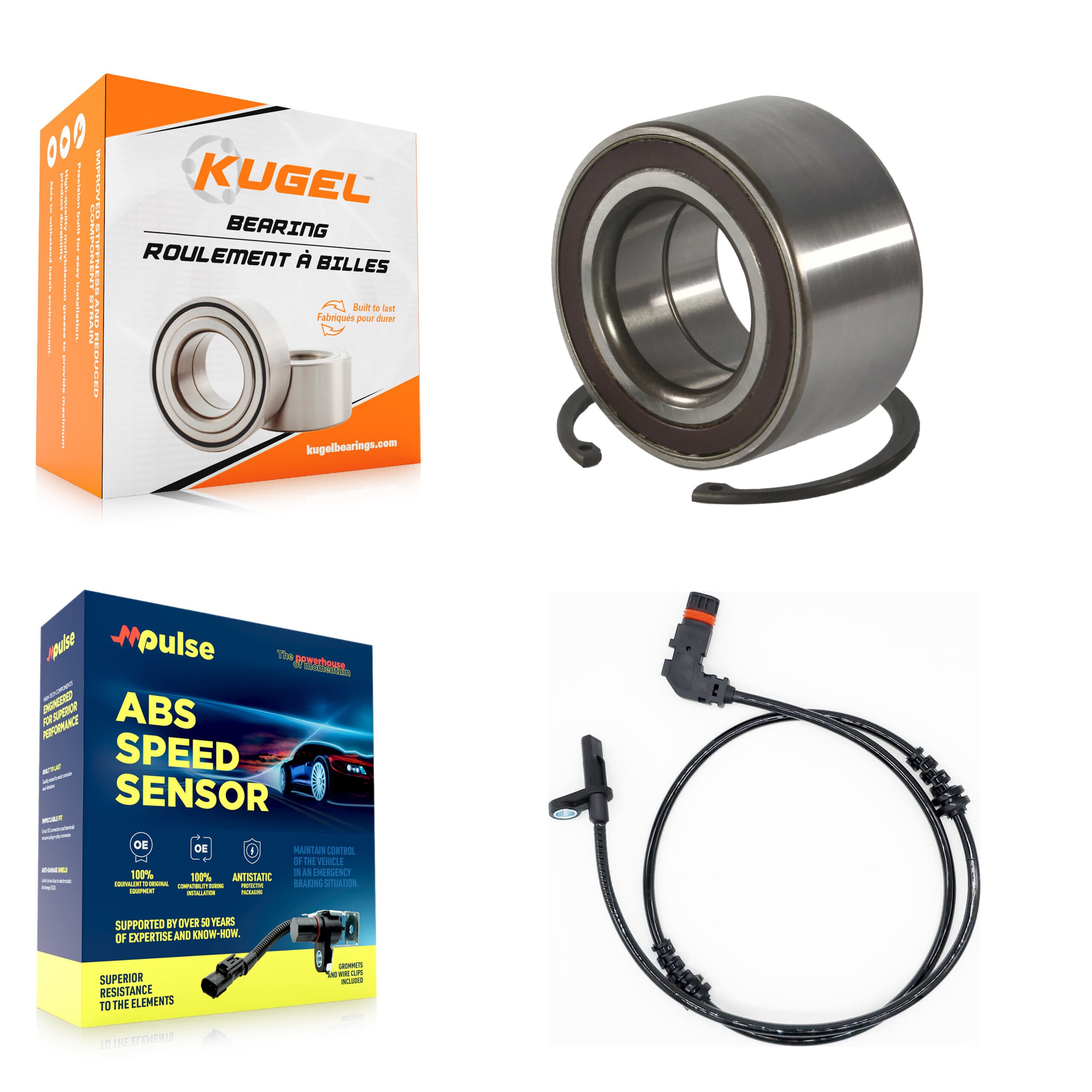 Kugel - K7S-100267 - Front Wheel Bearing Kits image 1