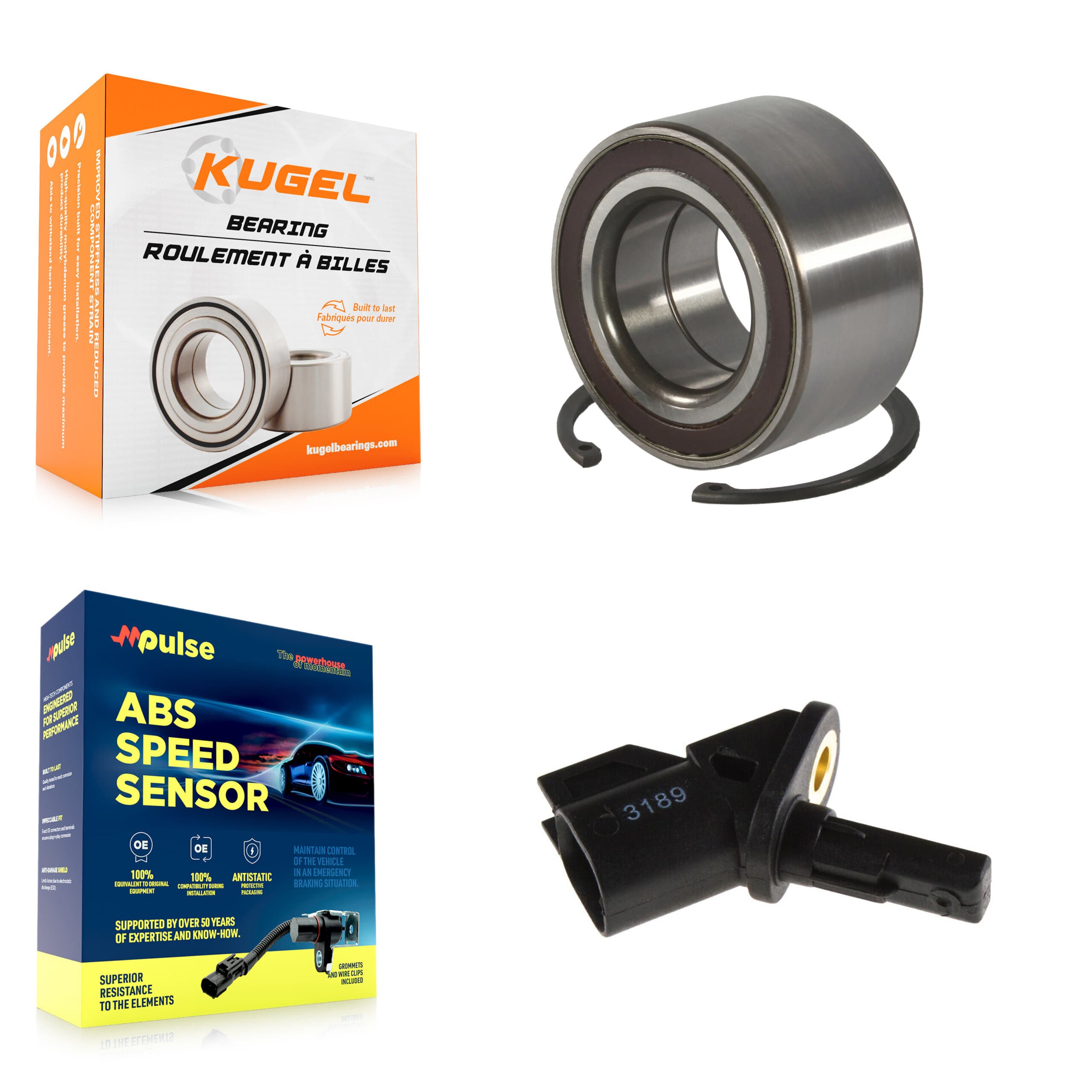 Kugel - K7S-100274 - Front Wheel Bearing Kits image 1