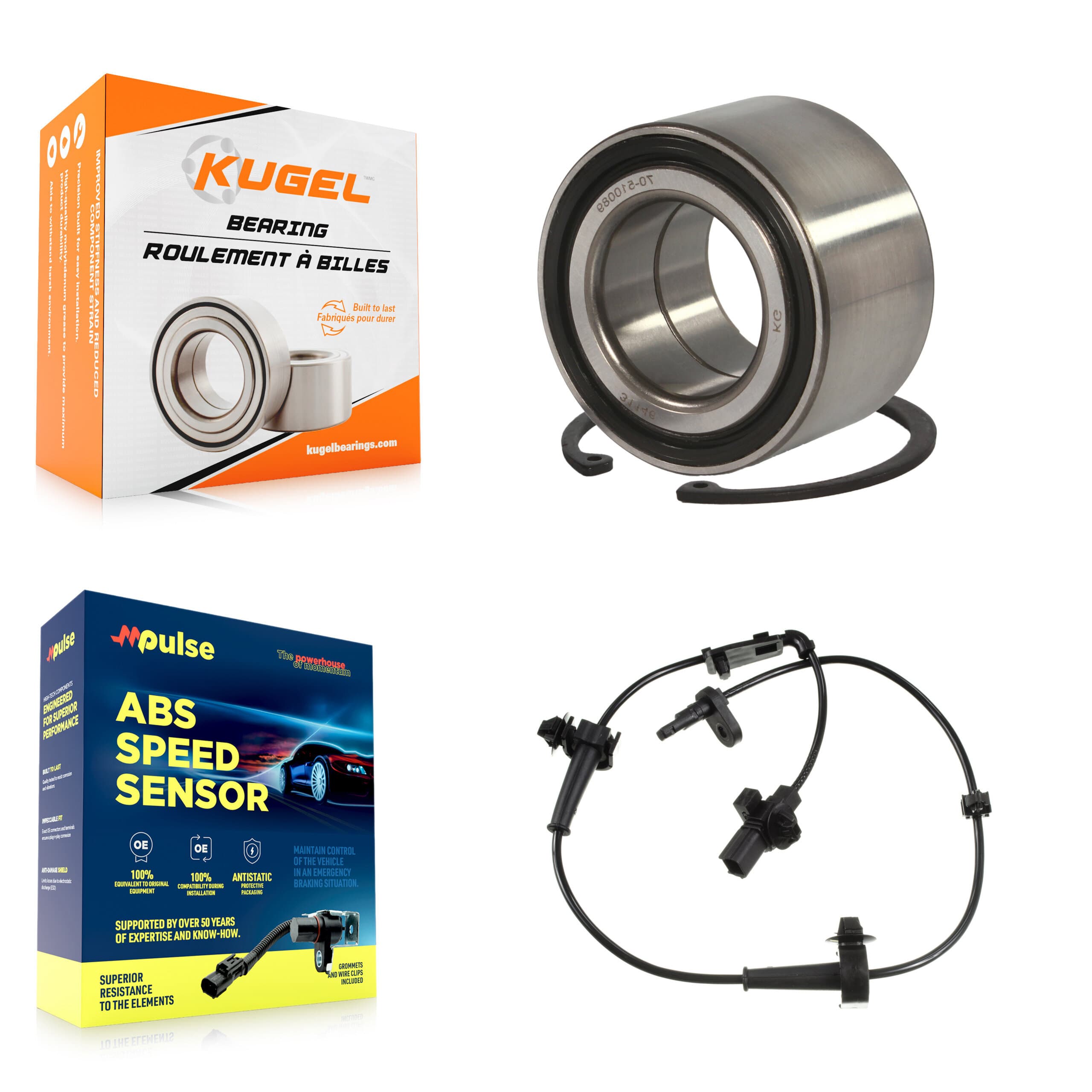 Kugel - K7S-102085 - Front Wheel Bearing Kits image 1