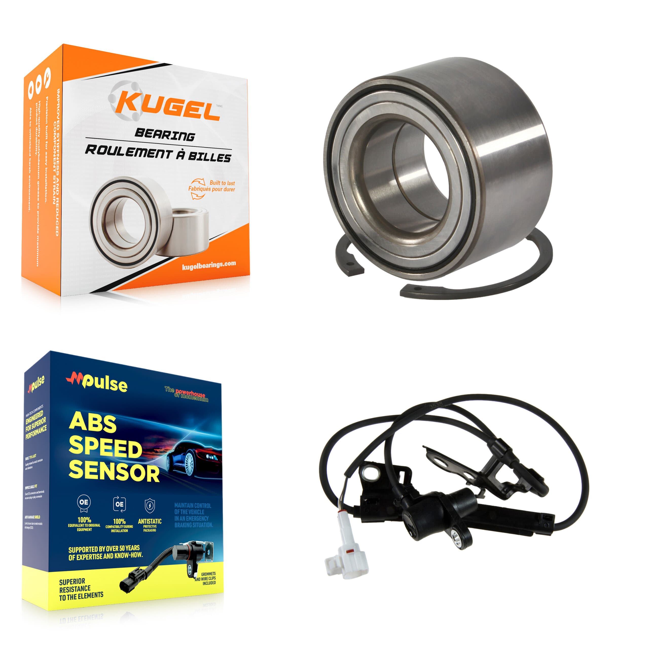 Kugel - K7S-102136 - Front Wheel Bearing Kits image 1