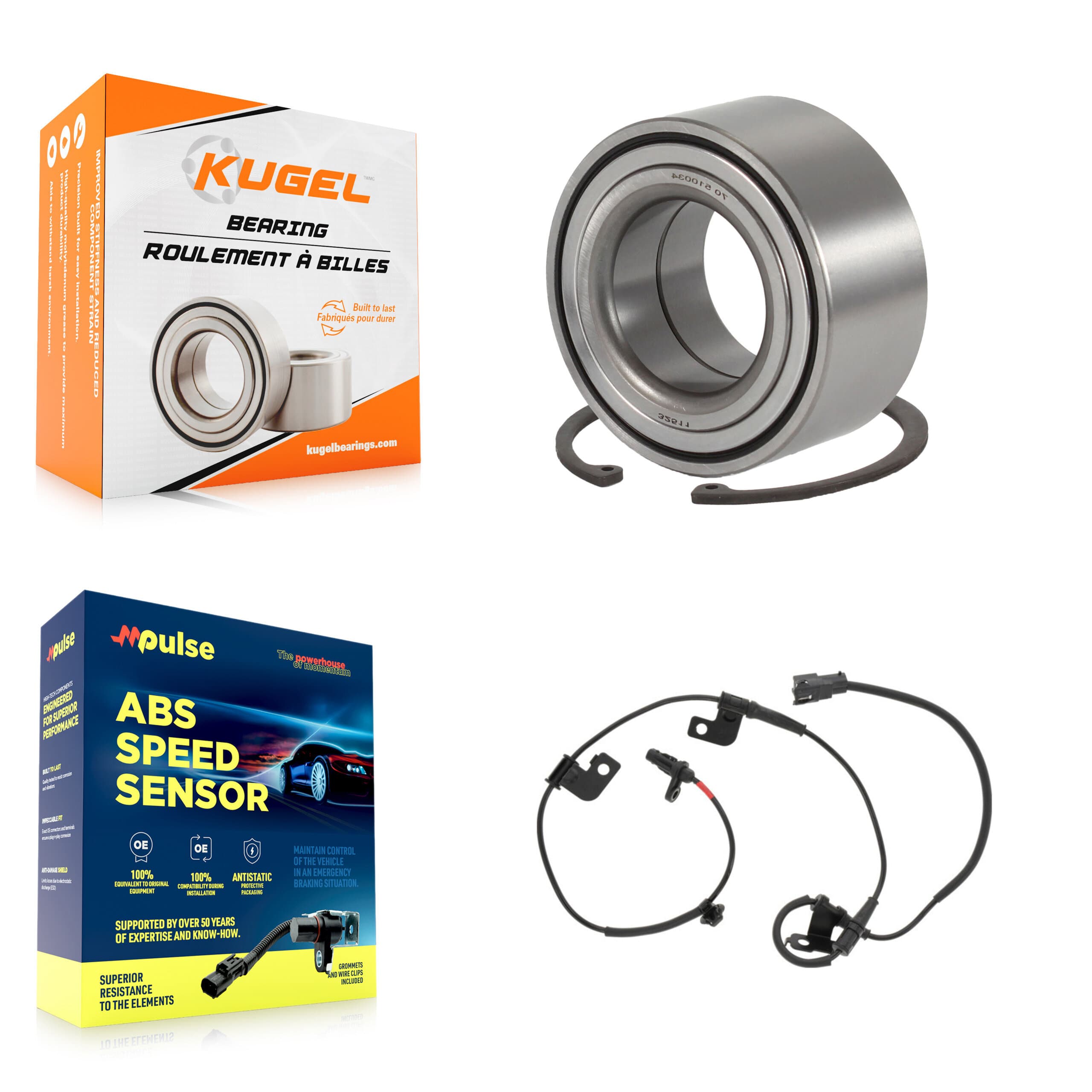 Kugel - K7S-102202 - Front Wheel Bearing Kits image 1