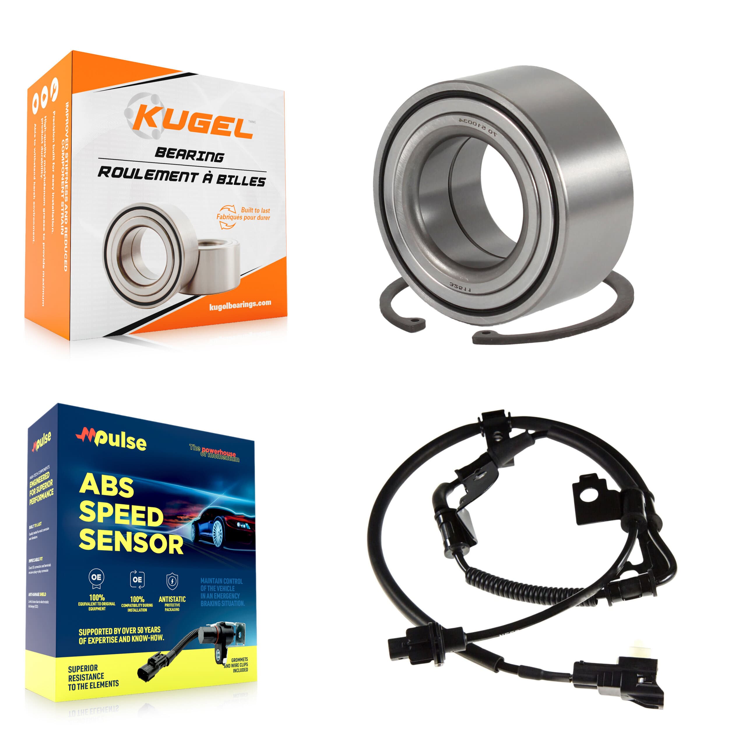 Kugel - K7S-102209 - Front Wheel Bearing Kits image 1