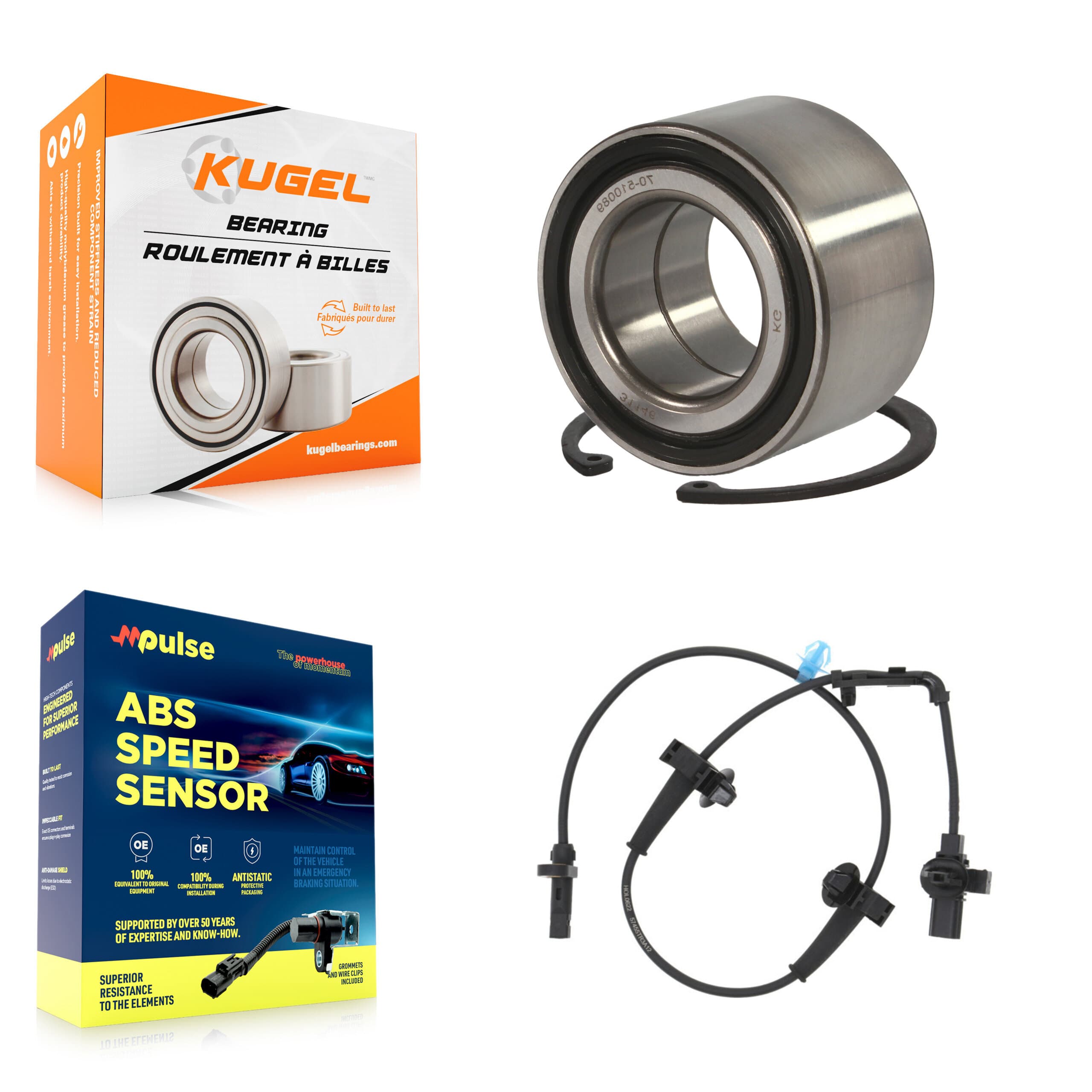 Kugel - K7S-102645 - Front Wheel Bearing Kits image 1
