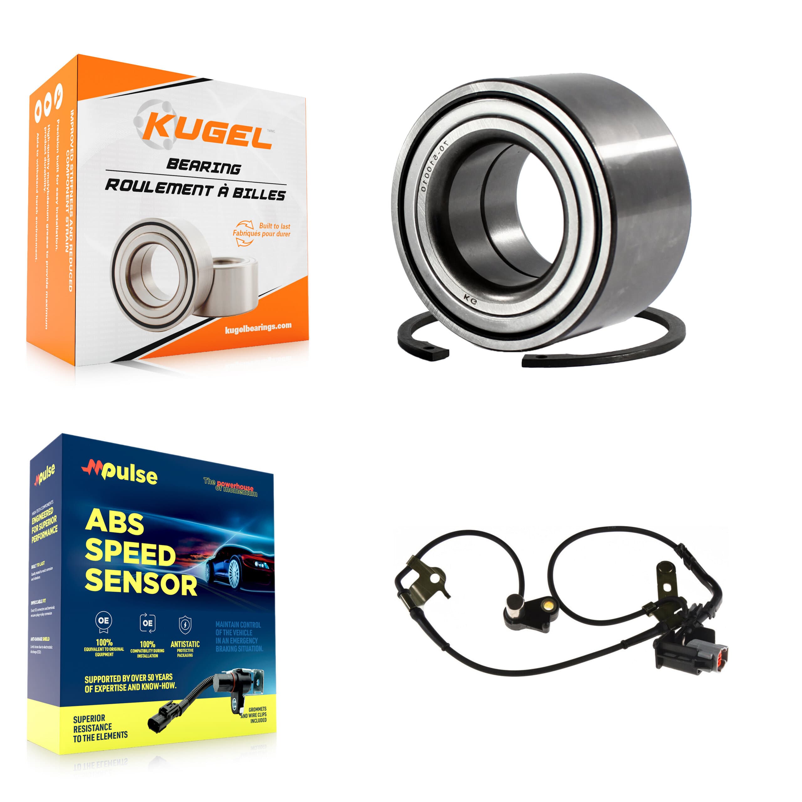 Kugel - K7S-102672 - Front Wheel Bearing Kits image 1