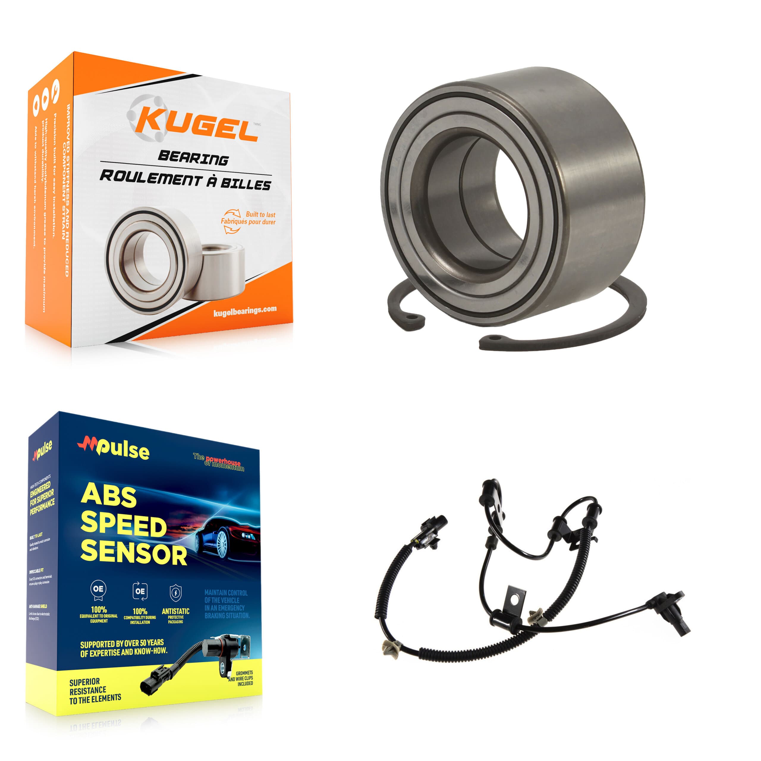 Kugel - K7S-102714 - Front Wheel Bearing Kits image 1