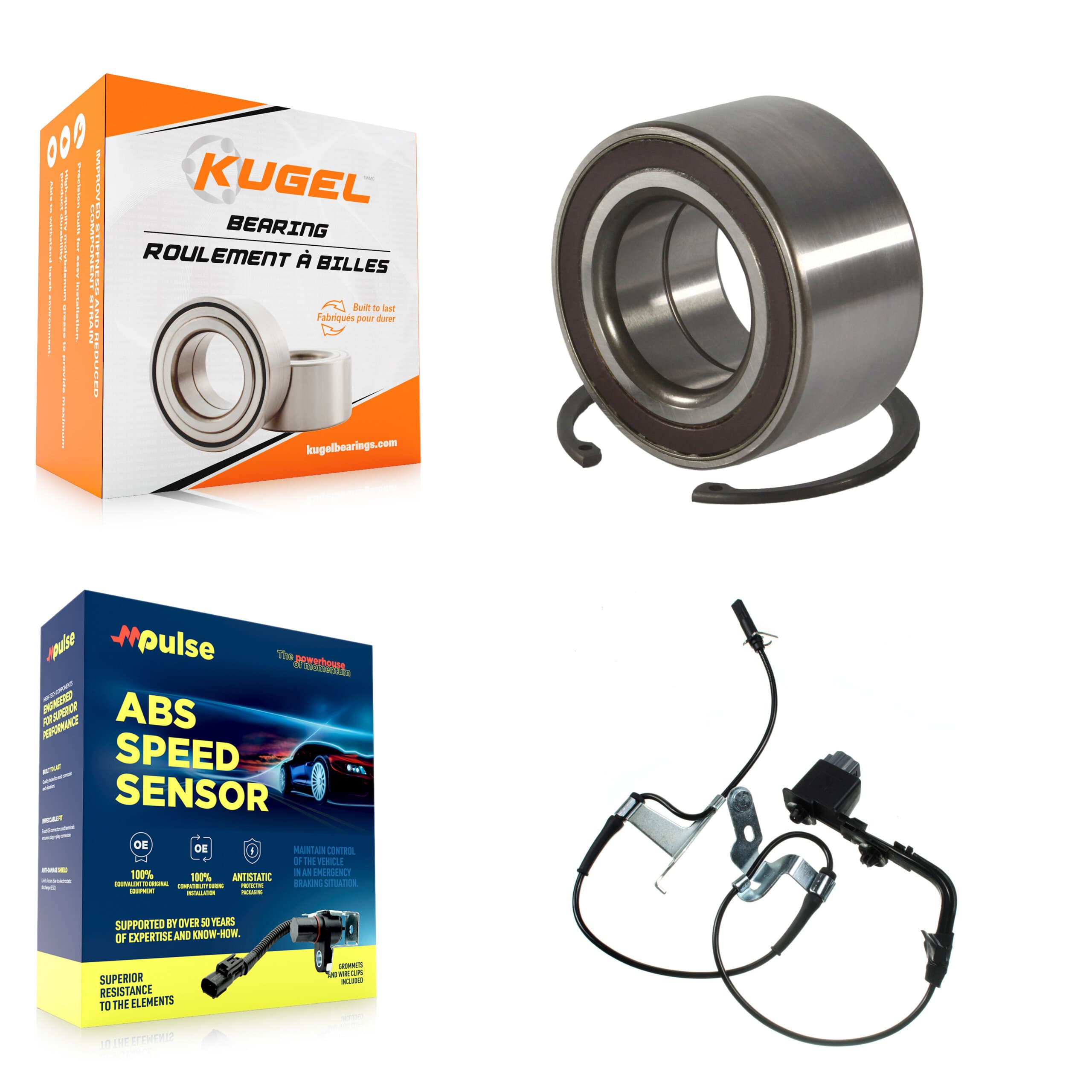 Kugel - K7S-102719 - Front Wheel Bearing Kits image 1