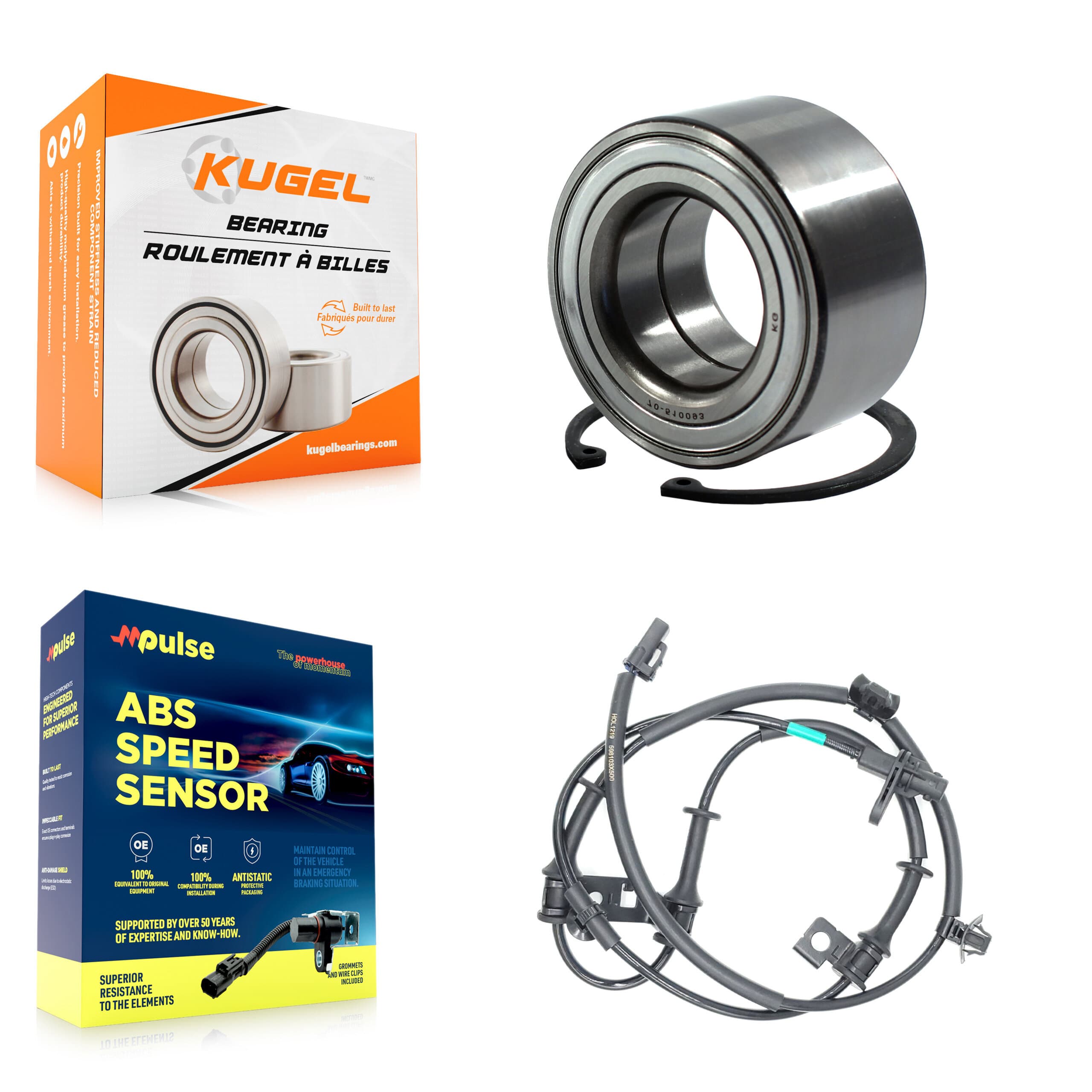 Kugel - K7S-102731 - Front Wheel Bearing Kits image 1