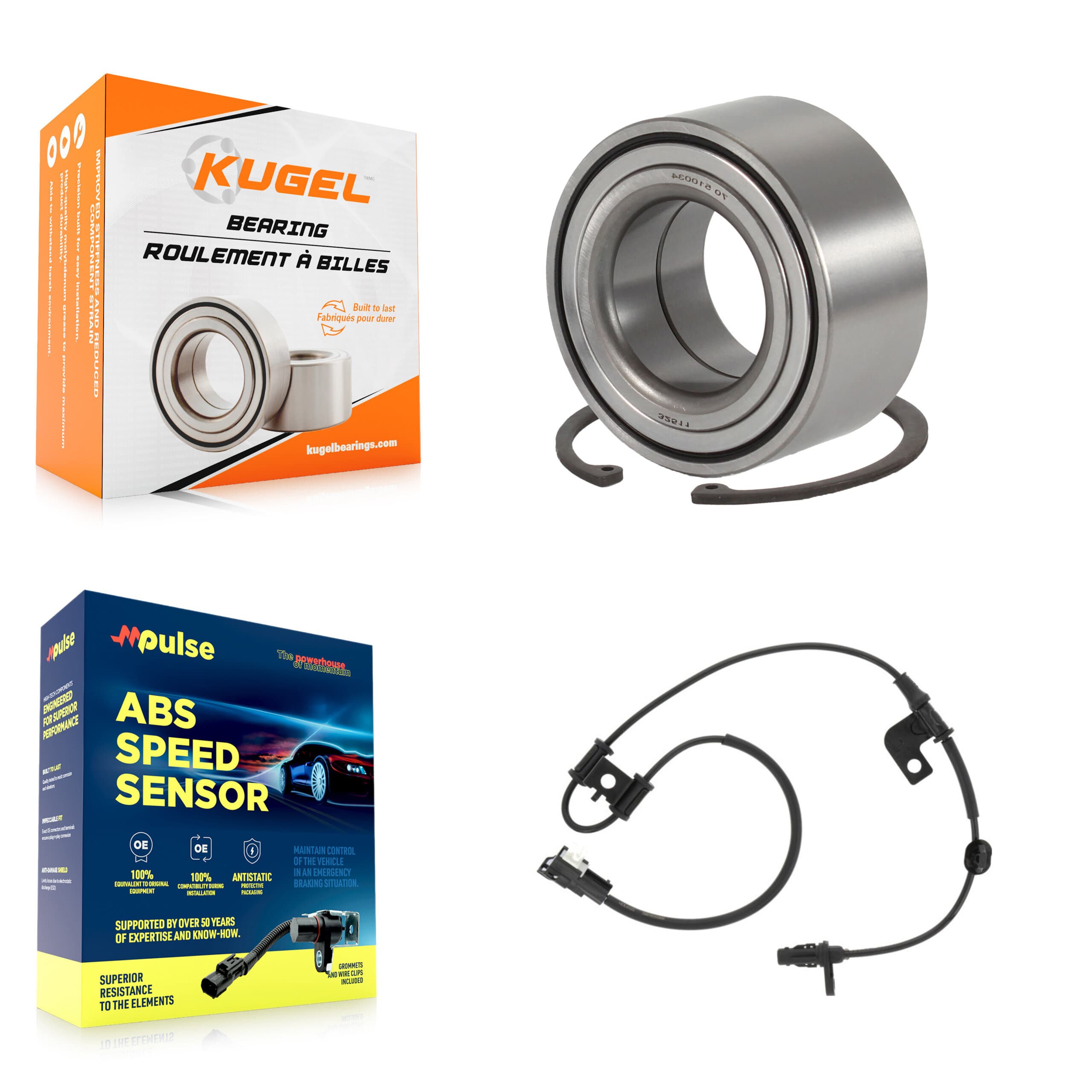 Kugel - K7S-102755 - Front Wheel Bearing Kits image 1