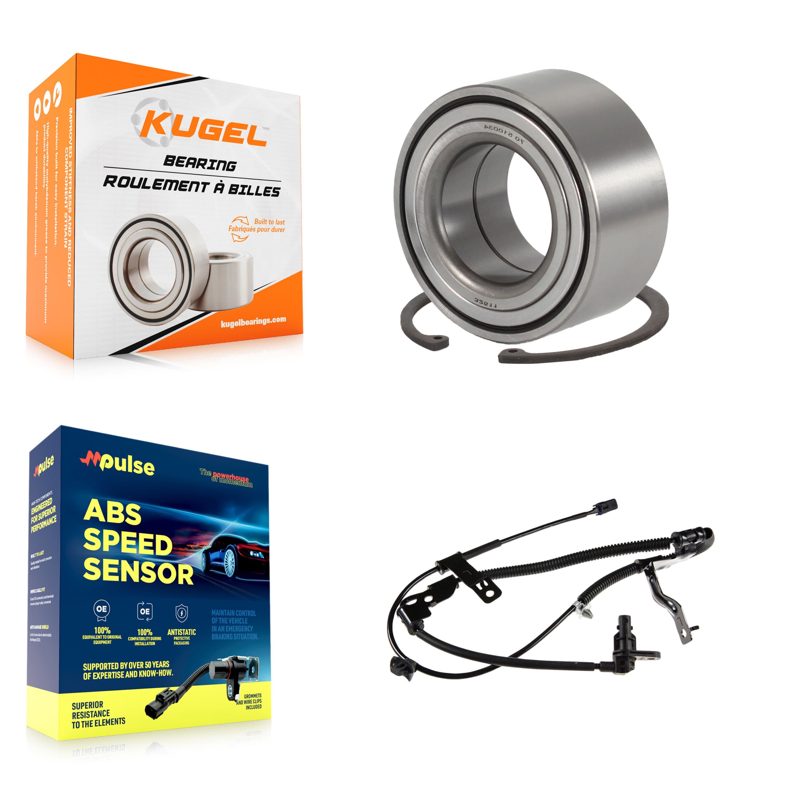 Kugel - K7S-102762 - Front Wheel Bearing Kits image 1