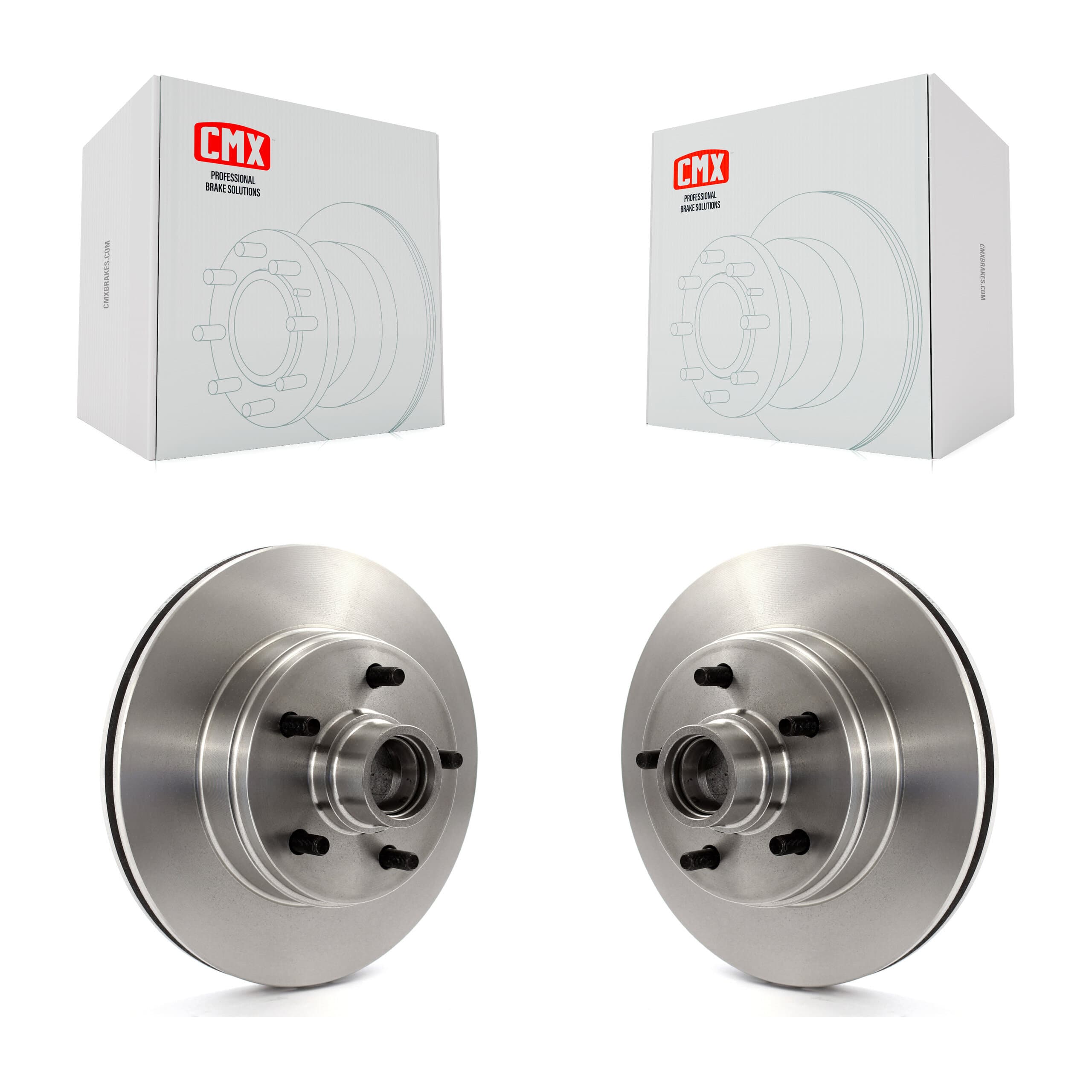 CMX - K8-100005 - Front Disc Brake Rotor and Hub Assembly Kits image 1
