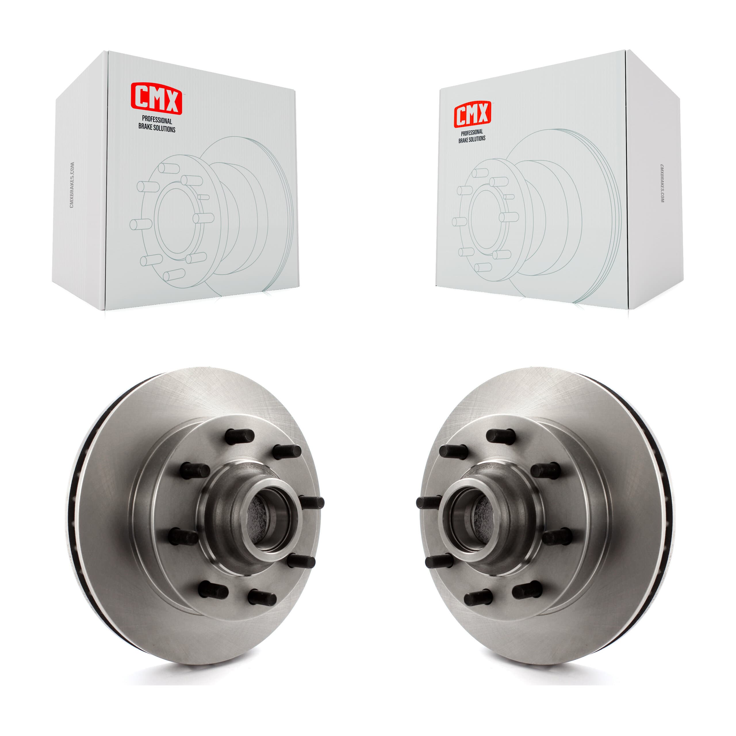 CMX - K8-100007 - Front Disc Brake Rotor and Hub Assembly Kits image 1