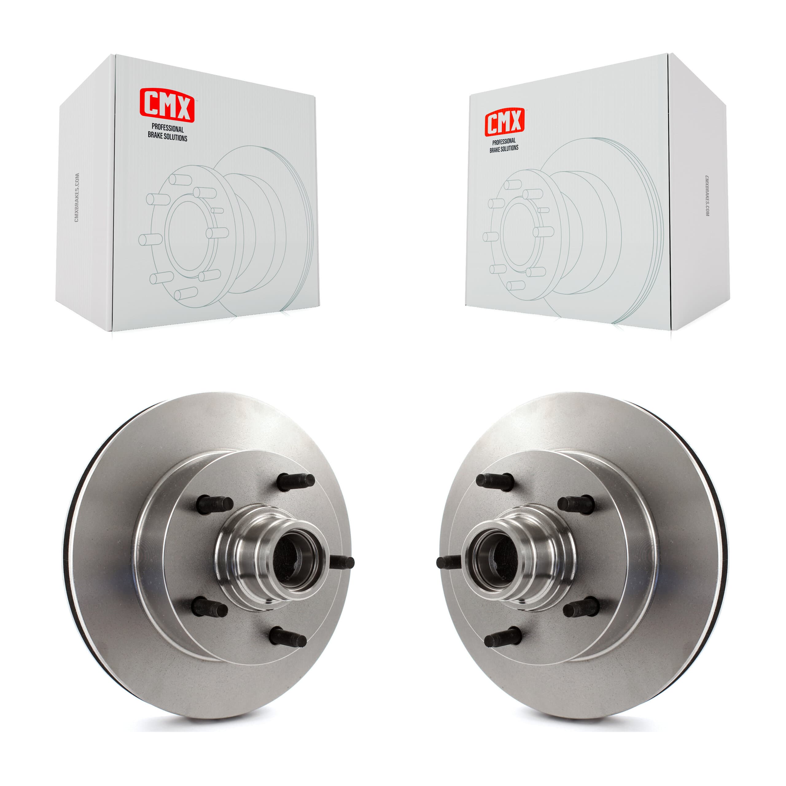 CMX - K8-100018 - Front Disc Brake Rotor and Hub Assembly Kits image 1