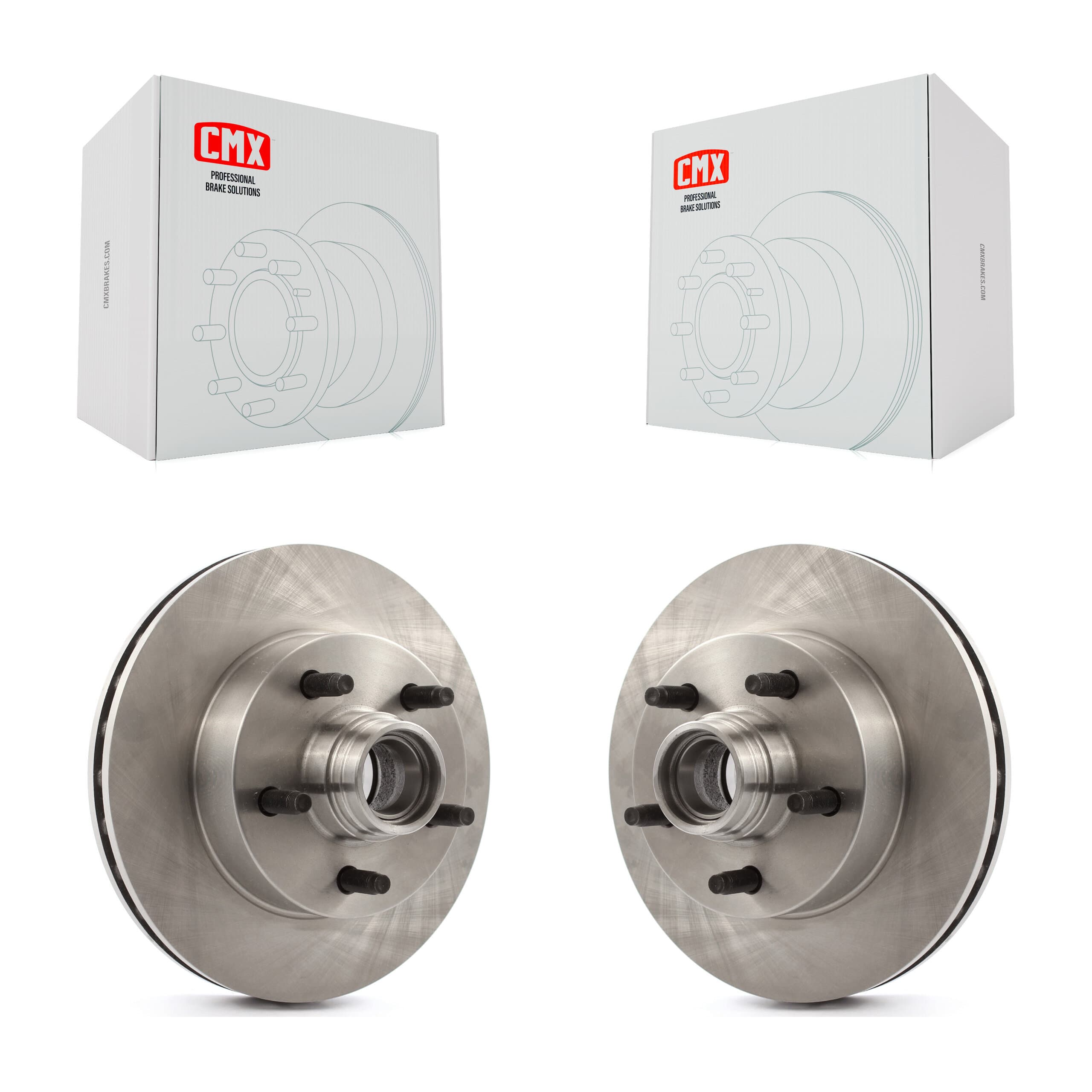 CMX - K8-100028 - Front Disc Brake Rotor and Hub Assembly Kits image 1
